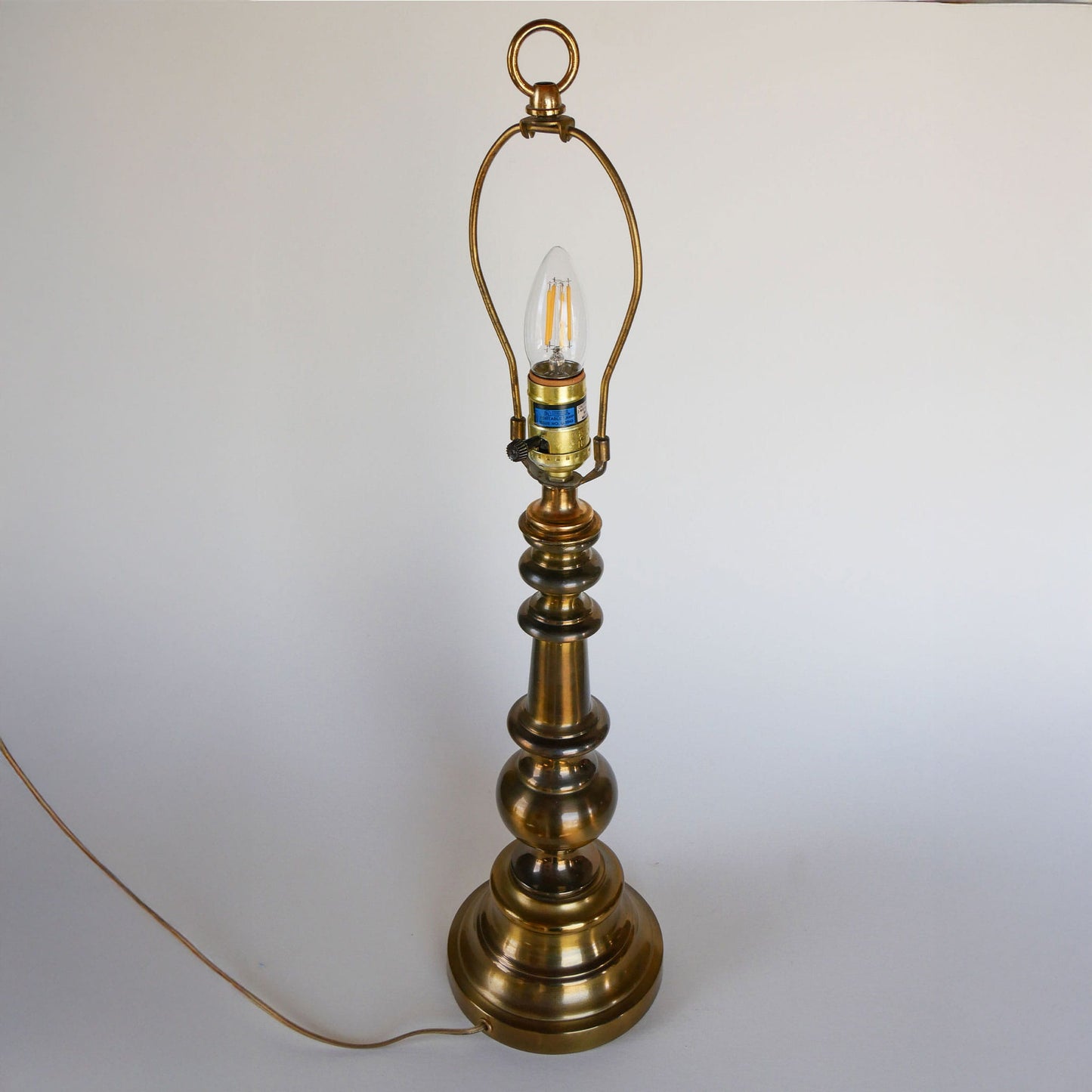 29in Vintage Brass Table Lamp, Vintage Brass Lamp, Vintage Lamp, Vintage Brass Decor, Vintage Home Decor, Vintage Brass Lighting