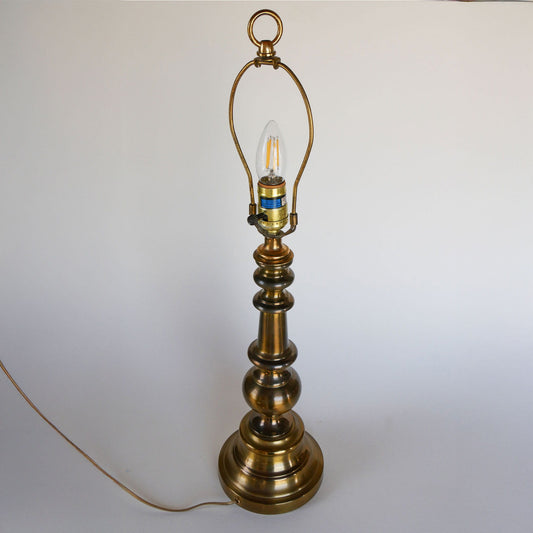 29in Vintage Brass Table Lamp, Vintage Brass Lamp, Vintage Lamp, Vintage Brass Decor, Vintage Home Decor, Vintage Brass Lighting