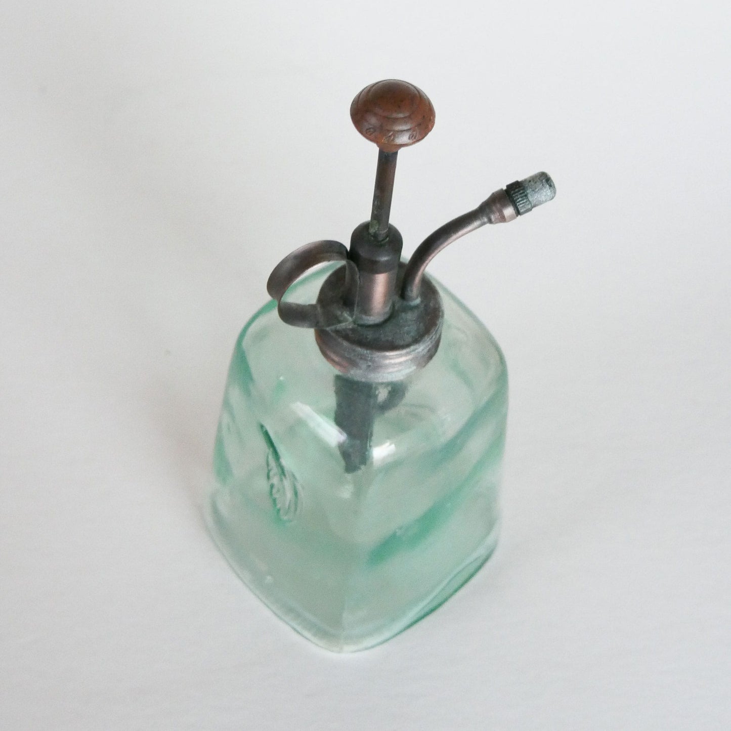 Vintage Green Glass Plant Mister, Apothecary Plant Sprayer, Vintage Plant Mister, Vintage Green Glass Sprayer, Vintage Home Decor