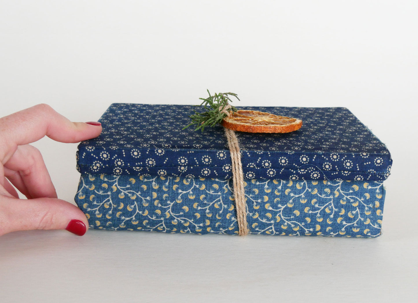 Vintage Fabric Covered Book Set, Vintage Books, Vintage Home Decor, Vintage Cottage Decor