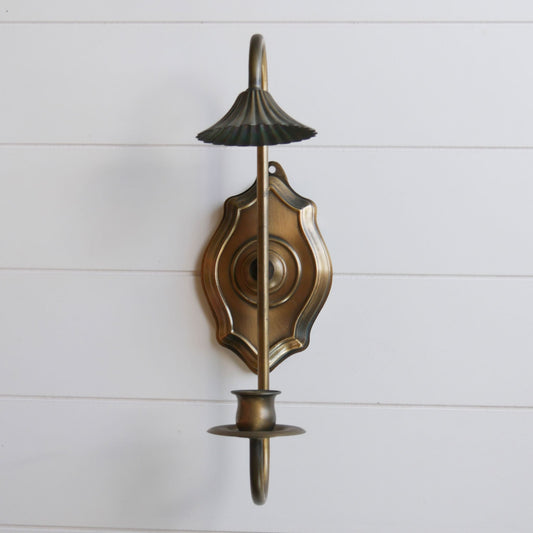 Vintage Homco Metal Candlestick Wall Sconce Vintage Brass Wall Sconce Vintage Candlestick Wall Sconce