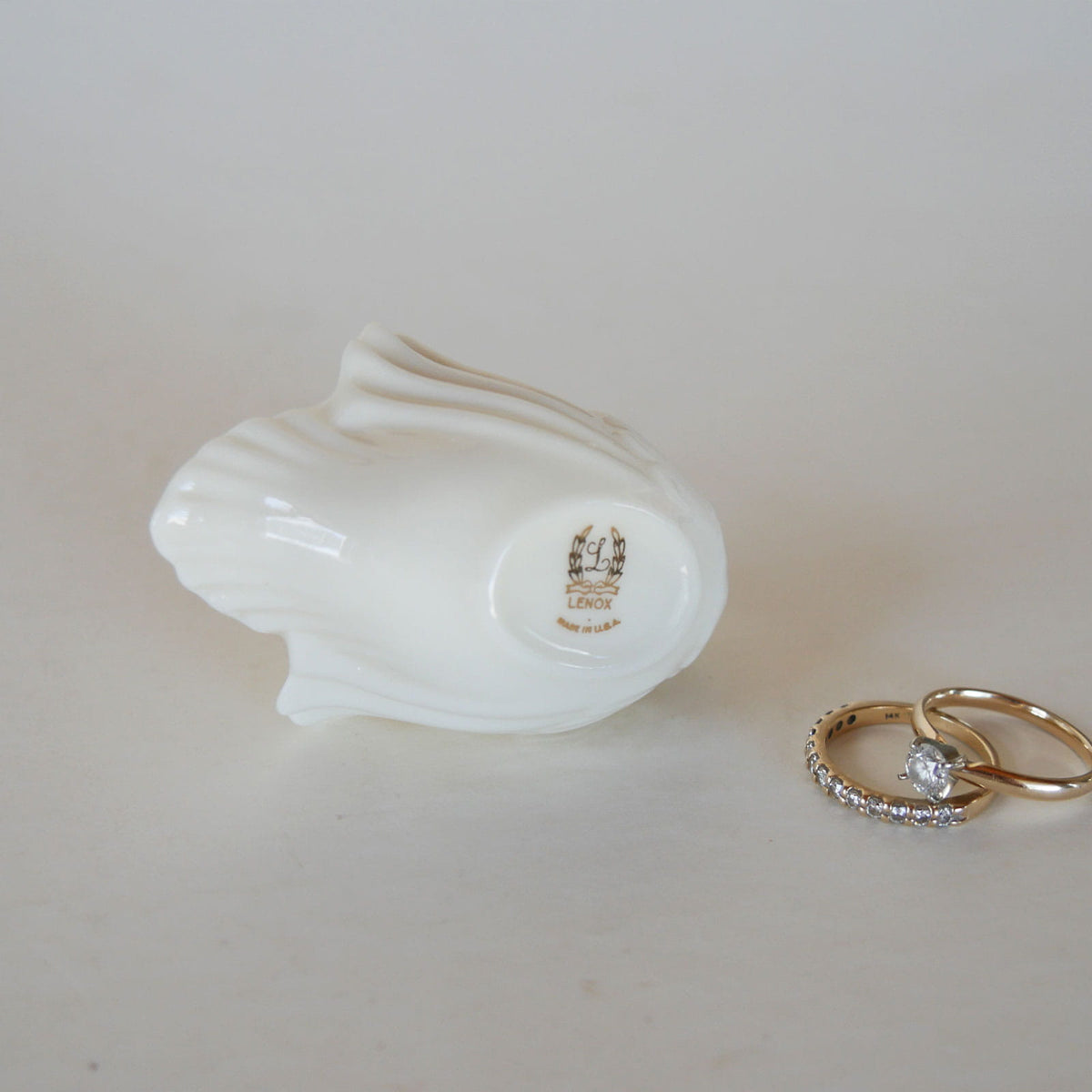 Vintage Lenox Porcelain Ivory Swam Trinket Dish, Vintage Lenox Porcelain Dish, Vintage Porcelain Trinket Dish, Vintage Swan Dish, Vintage Swan Trinket Dish