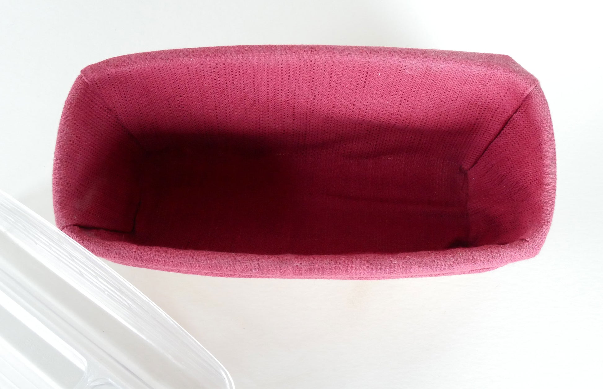 Vintage Longaberger Basket Tray with Red Liner, Vintage Longaberger and Liner, Vintage Basket Tray Divider, Vintage Home Decor