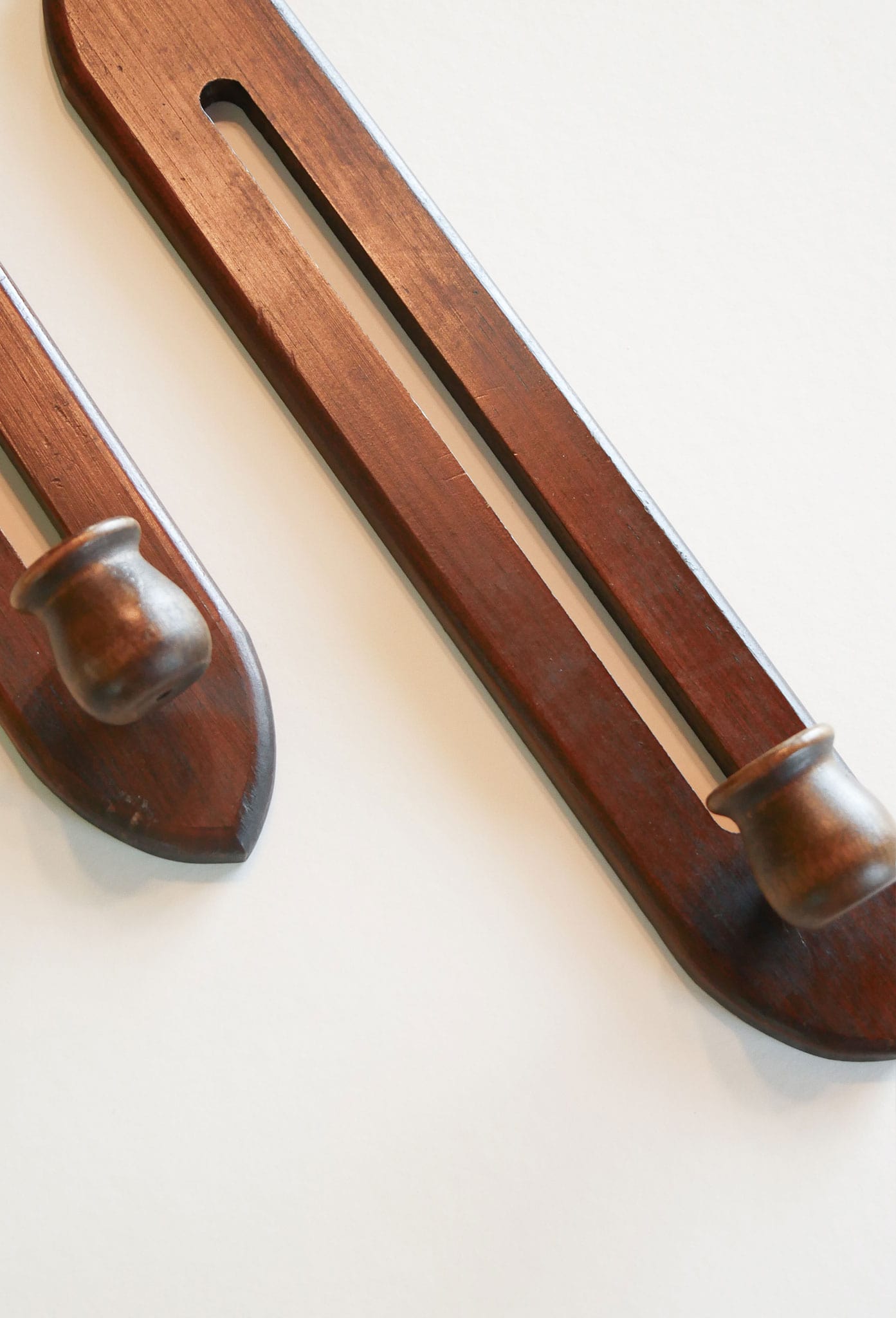 Pair of Vintage MCM Wood Candlestick Sconces, Midcentury Wall Sconce, MCM Candlestick Holders, Midcentury Home Deocr, Vintage MCM Decor, Vintage Midcentury Decor