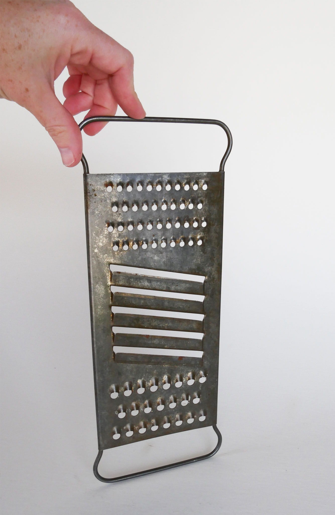 Vintage Cheese Grater, Vintage Metal Grater, Vintage Farmhouse Kitchen Tools, Vintage Kitchen Tools, Vintage Metal Spoons, Vintage Kitchen Decor