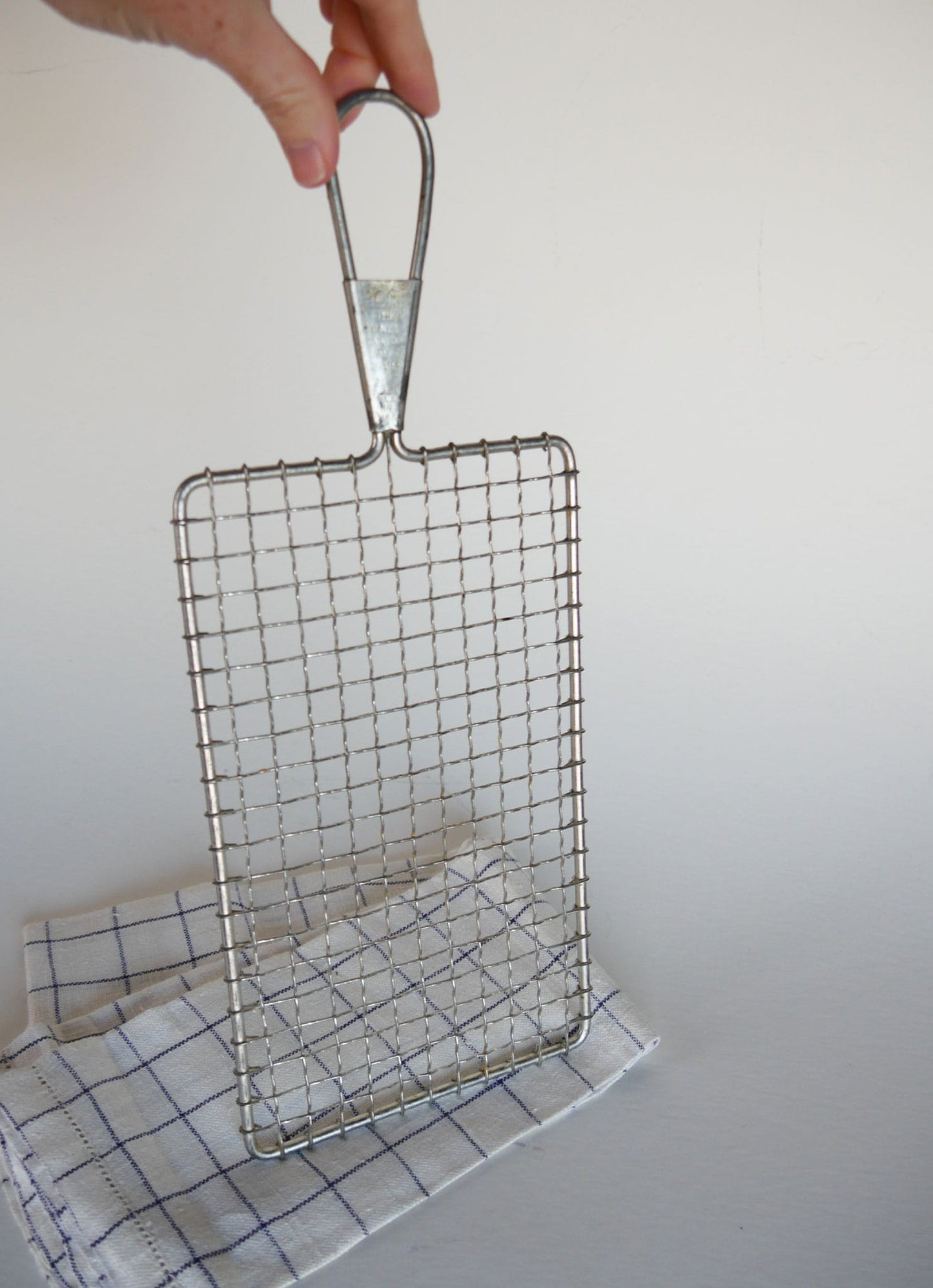 ACME Safety Grater, Farmhouse Kitchen Decor, Vintage Farmhouse Decor, Vintage Kitchen Decor, Hanging Metal Wire Decor