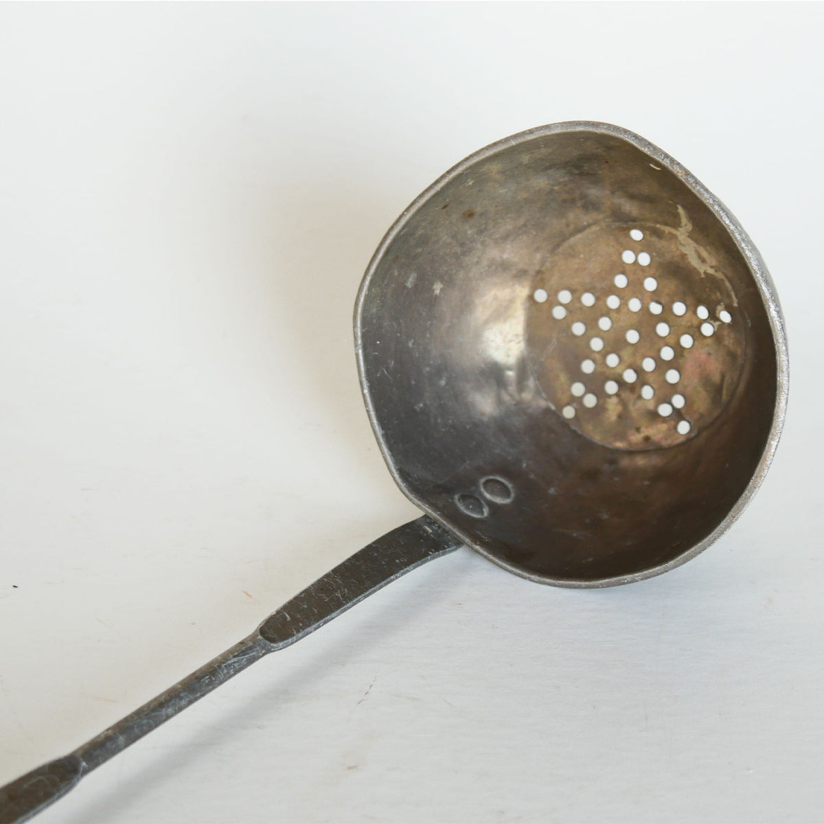 Metal Ladle with Star Design, Country Kitchen Decor, Vintage Kitchen Decor, Vintage Country Kitchen Decor, Vintage Metal Ladle, Vintage Ladle Star Design