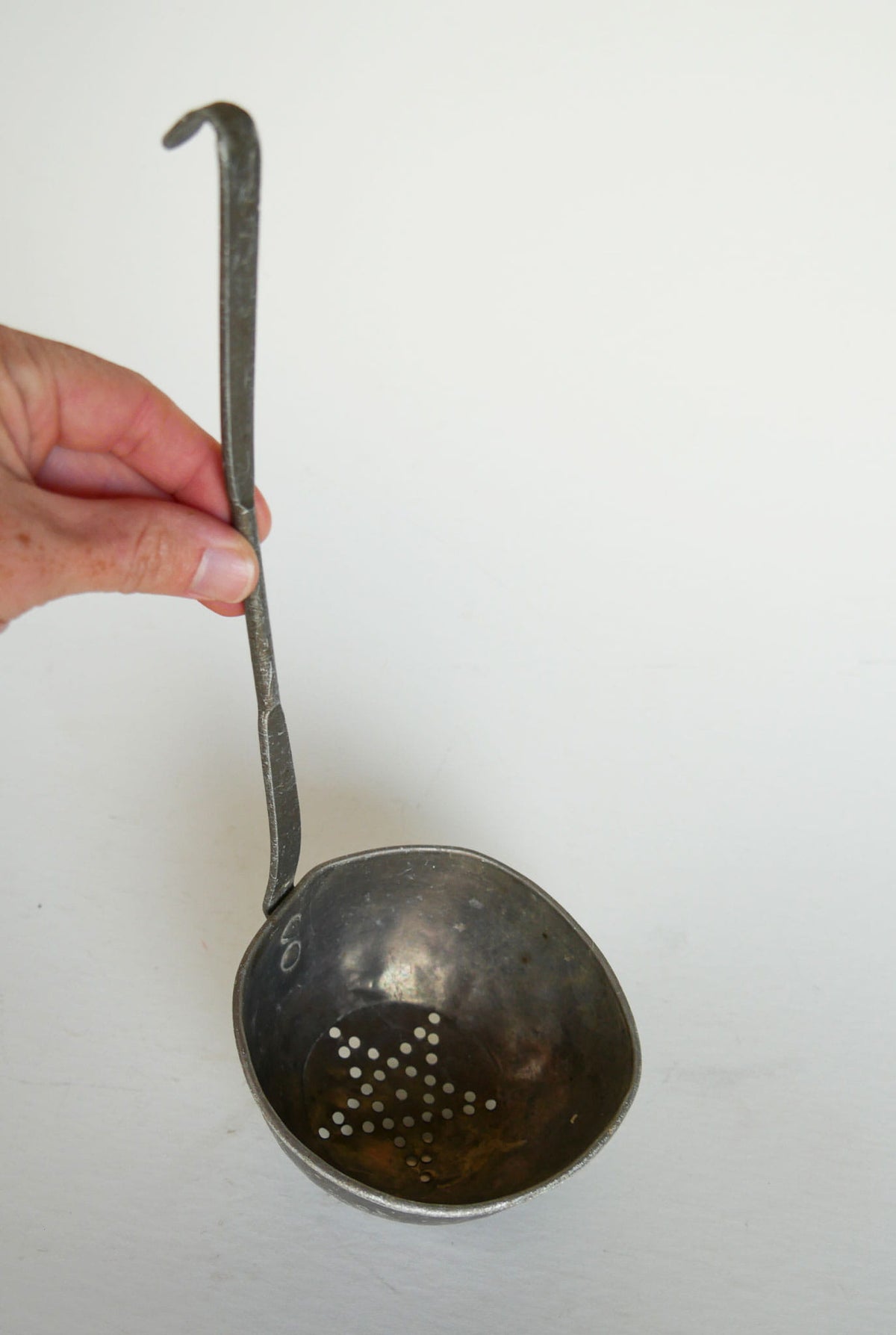 Metal Ladle with Star Design, Country Kitchen Decor, Vintage Kitchen Decor, Vintage Country Kitchen Decor, Vintage Metal Ladle, Vintage Ladle Star Design