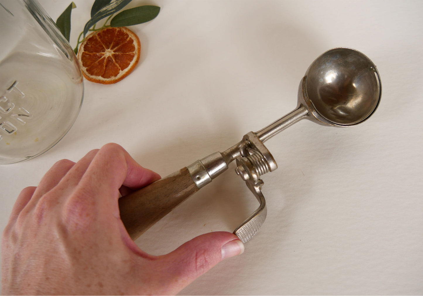 1920s Ice Cream Scoop, Indestructo #4