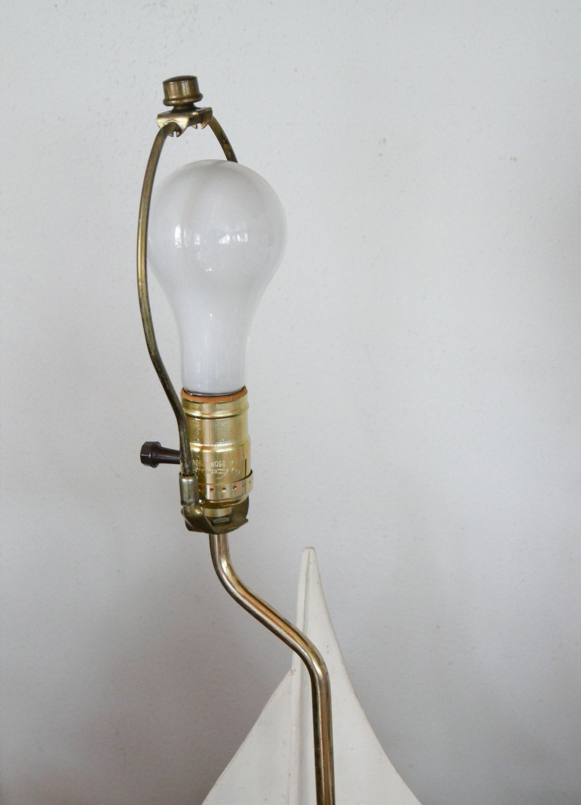 Vintage Wood Carved Sailboat Lamp, Vintage Nautical Lamp, VIntage COastal Lamp, Coastal Cottage Lamp, Vintage Sailboat Lamp