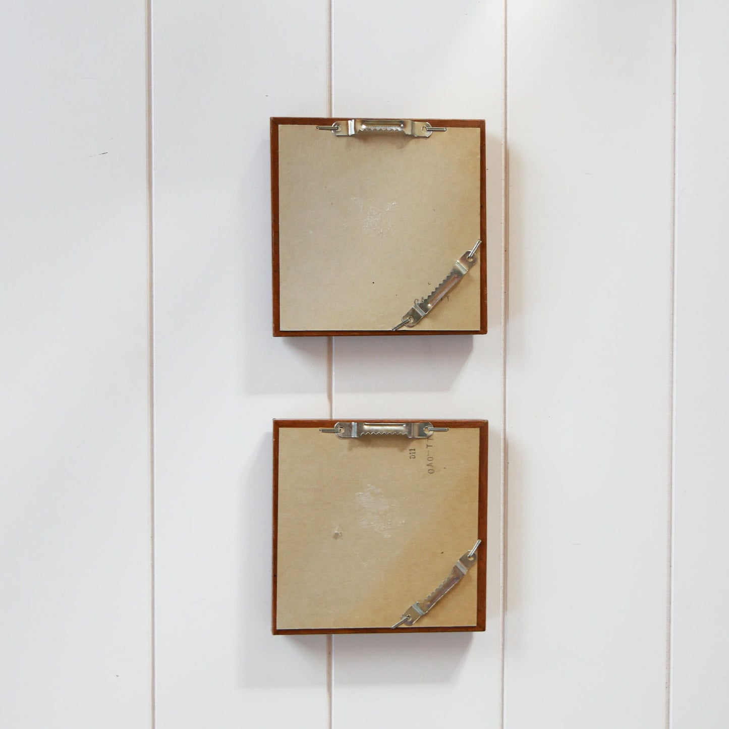 Vintage Wall Mirror, Vintage Wood Frame Gallery mirrors, Vintage Gallery Wall, Vintage Wall Decor, Vintage Wood Framed Mirror