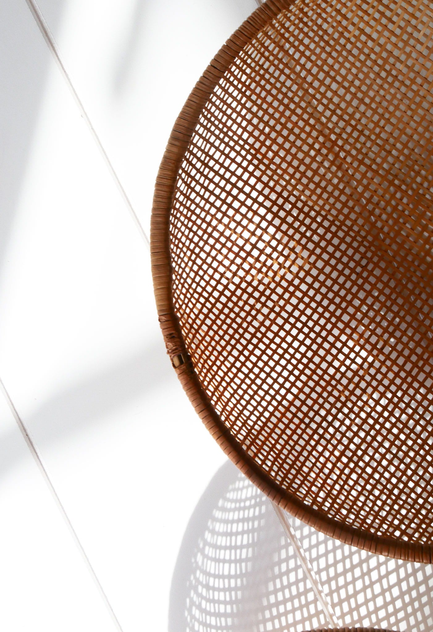 Pair of Vintage Woven Winnowing Baskets, Boho Basket Wall Decor, Screen Basket Decor, Vintage Screened Baskets, Vintage Boho Gallery Wall, Vintage Basket Wall, Vintage Gallery BAsket Wall, Vintage Wall Decor