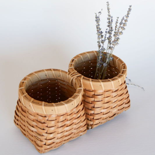 Vintage Peanut Basket, Wicker Peanut Basket, Vintage Basket Decor, Vintage Home Decor, Vintage Wicker Decor, Farmhouse Baskets, Boho Baskets, Light Wicker Double Sided Basket