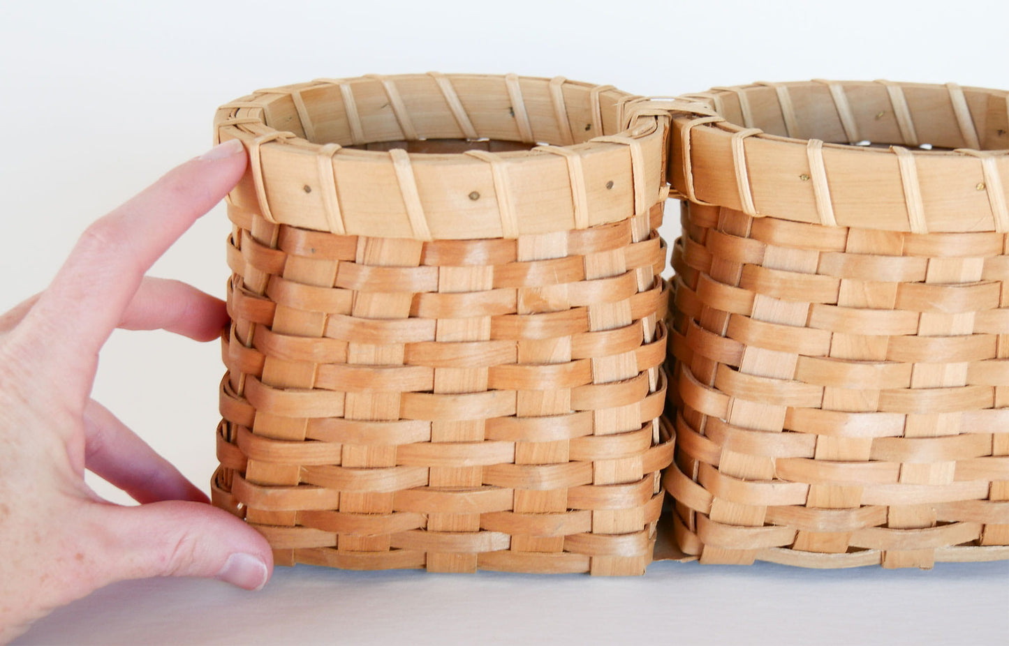 Vintage Peanut Basket, Wicker Peanut Basket, Vintage Basket Decor, Vintage Home Decor, Vintage Wicker Decor, Farmhouse Baskets, Boho Baskets, Light Wicker Double Sided Basket