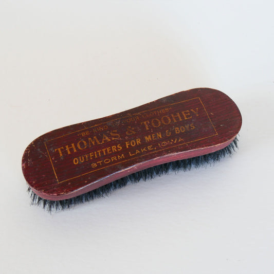 Vintage Boot Brush, Vintage Brush, Vintage Brush Decor, Antique Boot Brush, Apothcary Brush, Vintage Apothecary Decor, Vintage home Decor