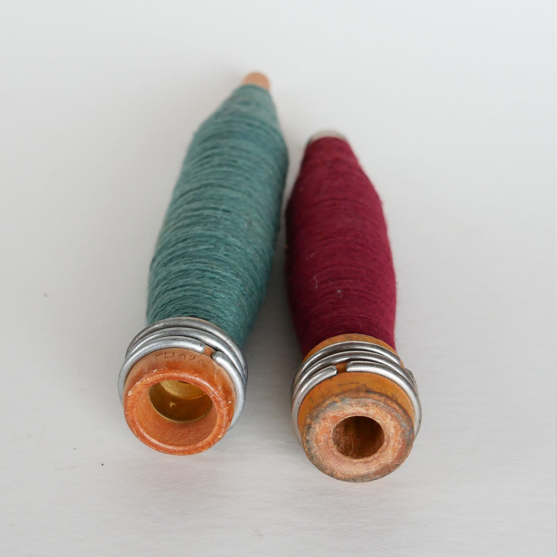 Vintage Thread Bobbins, Vintage Bobbins, Vintage Sewing Decor, Vintage Home Decor