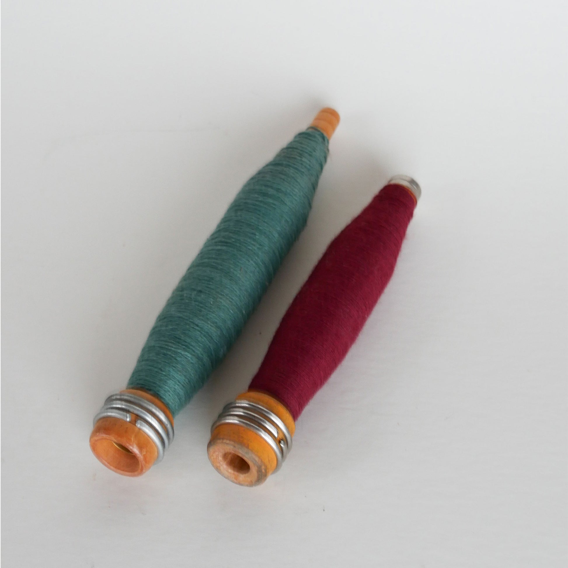 Vintage Thread Bobbins, Vintage Bobbins, Vintage Sewing Decor, Vintage Home Decor