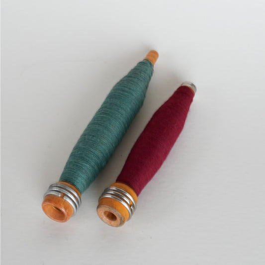 Vintage Thread Bobbins, Vintage Bobbins, Vintage Sewing Decor, Vintage Home Decor