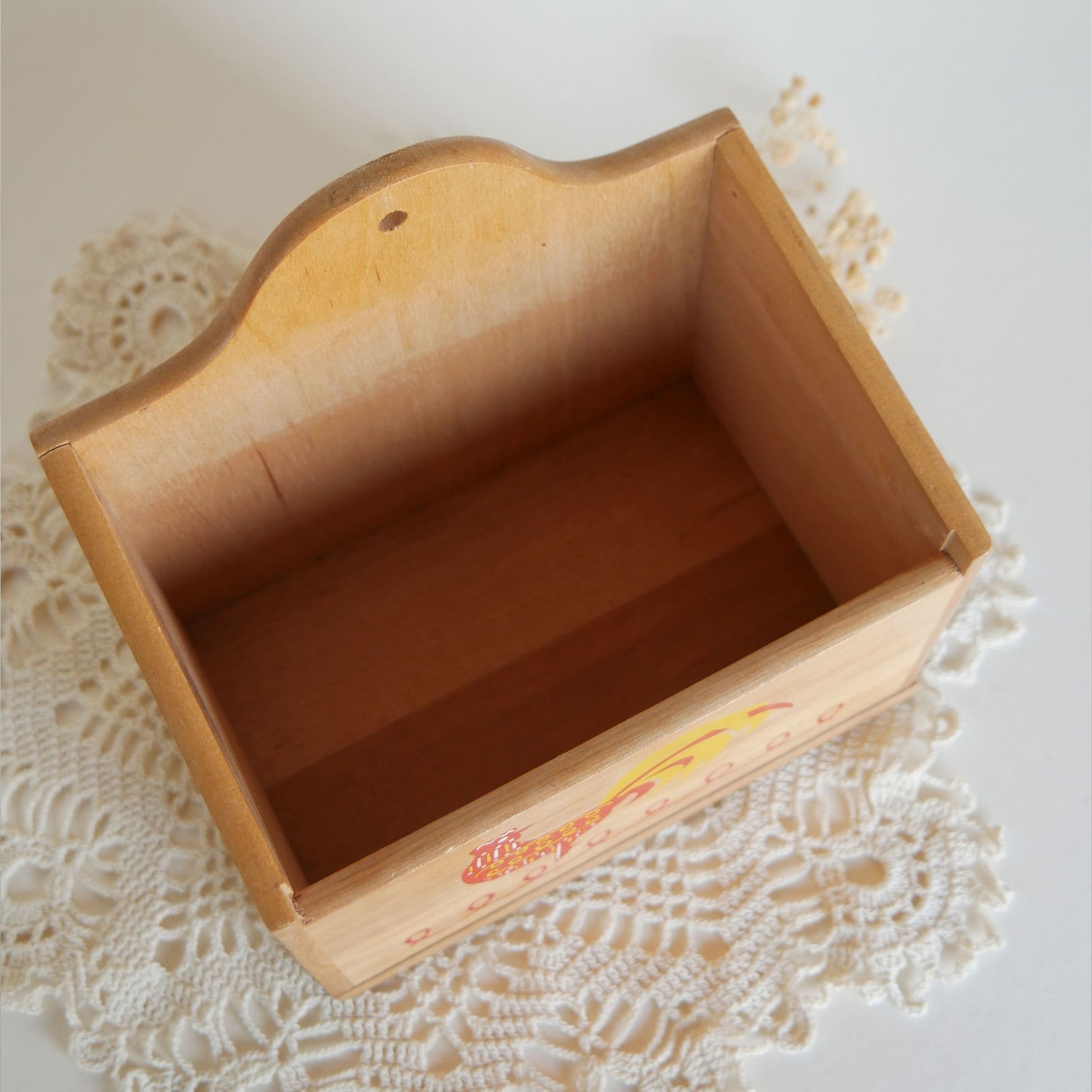 Vintage Red and Yellow Rooster Wooden Recipe Box Vintage Wood Recipe Box Rooster Recipe Box Vintage Farmhouse Kitchen Decor