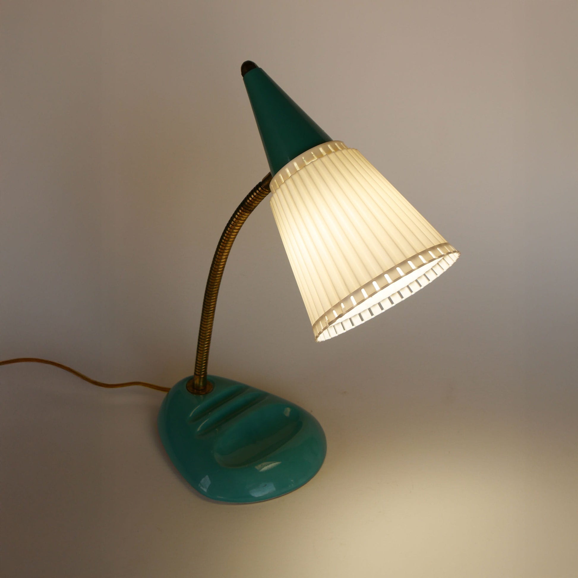 Vintage Retro Teal Desk Lamp, Vintage Teal Desk Lamp, Vintage Retro Lighting, Vintage Midcentury Lighting, Midcentury Modern Desk Lamp, Vintage Desk Lamp, Vitnage Teal Desk Lamp, Vintage Retro Lamp