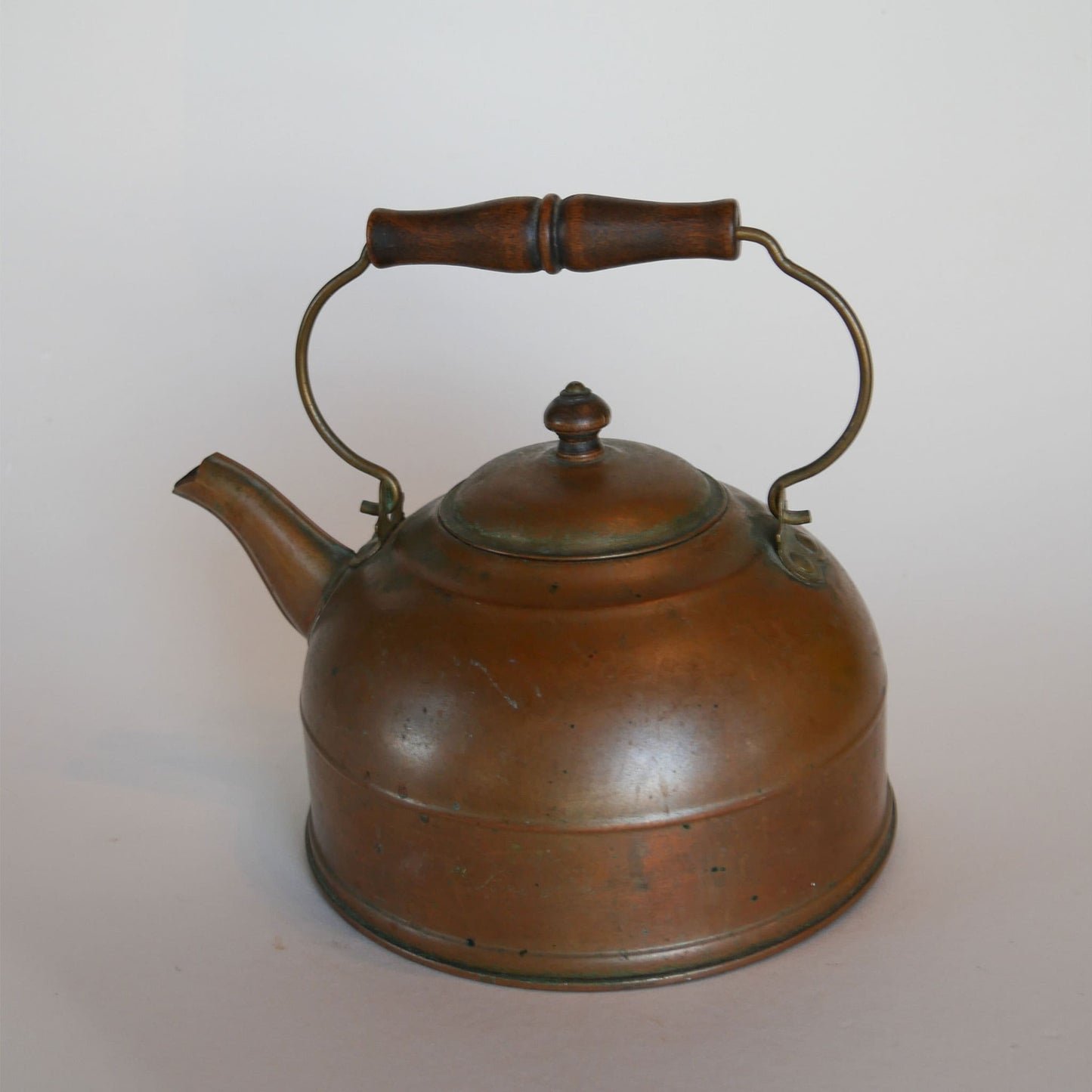 Vintage Copper Rever Ware Teapot, Vintage Copper Teapot, Primitive Copper Teapot, Primitive Kitchen Decor