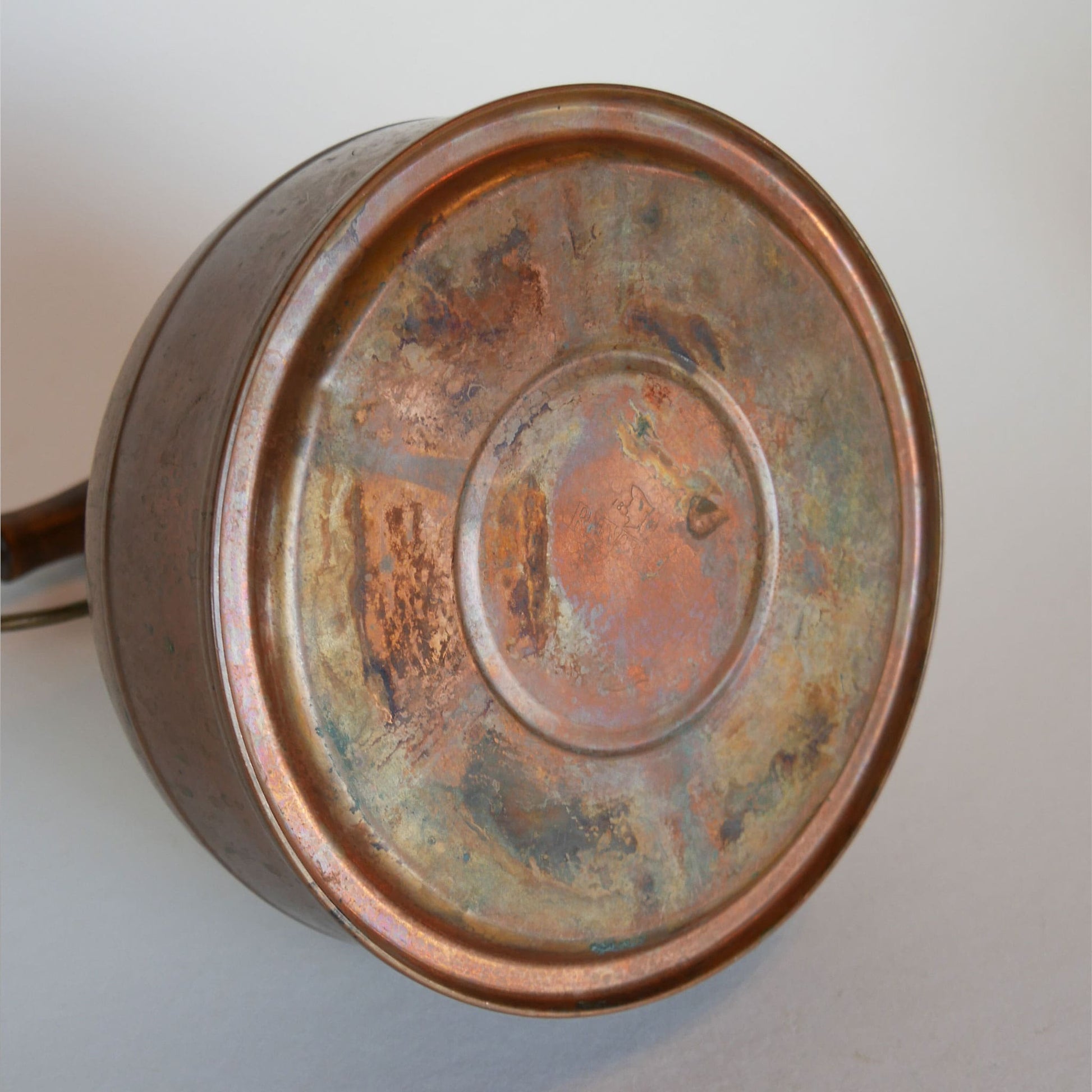 Vintage Copper Rever Ware Teapot, Vintage Copper Teapot, Primitive Copper Teapot, Primitive Kitchen Decor