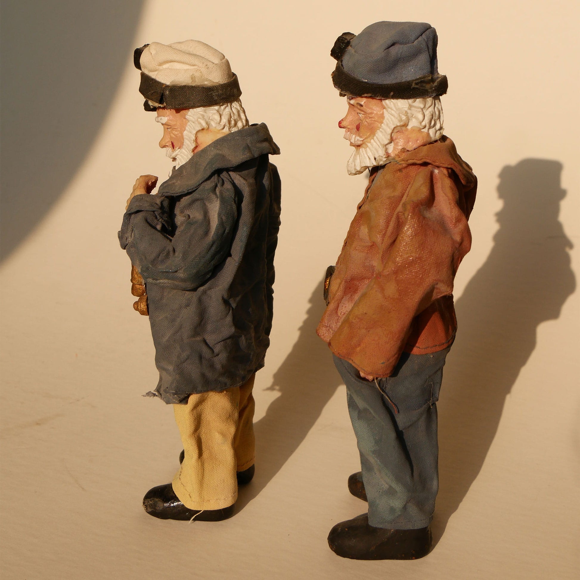 Pair of Vintage Sea Captain Maritime Figurines, Albert Price Products, Vintage Nautical Shelf Decor, Vintage Coastal Shelf Decor, Vintage Sea Captain Figurines, Vintage Sea captains, Vintage Sea Men Figures