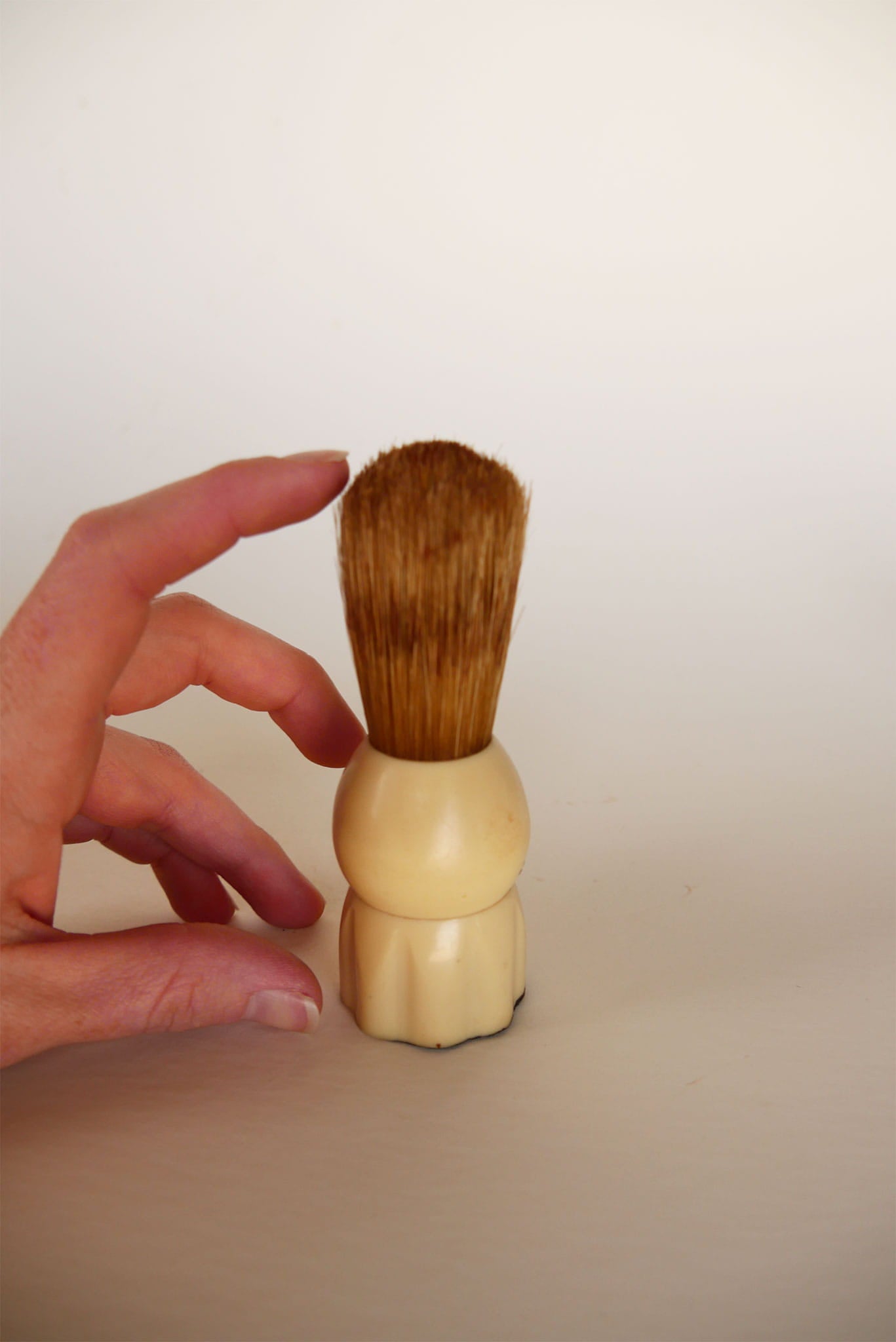 1940s Ever-Ready 100 Shaving Brush, Vintage Shaving Brush, Vintage Apothecary Shaving Brush, Vintage Apothecary Decor