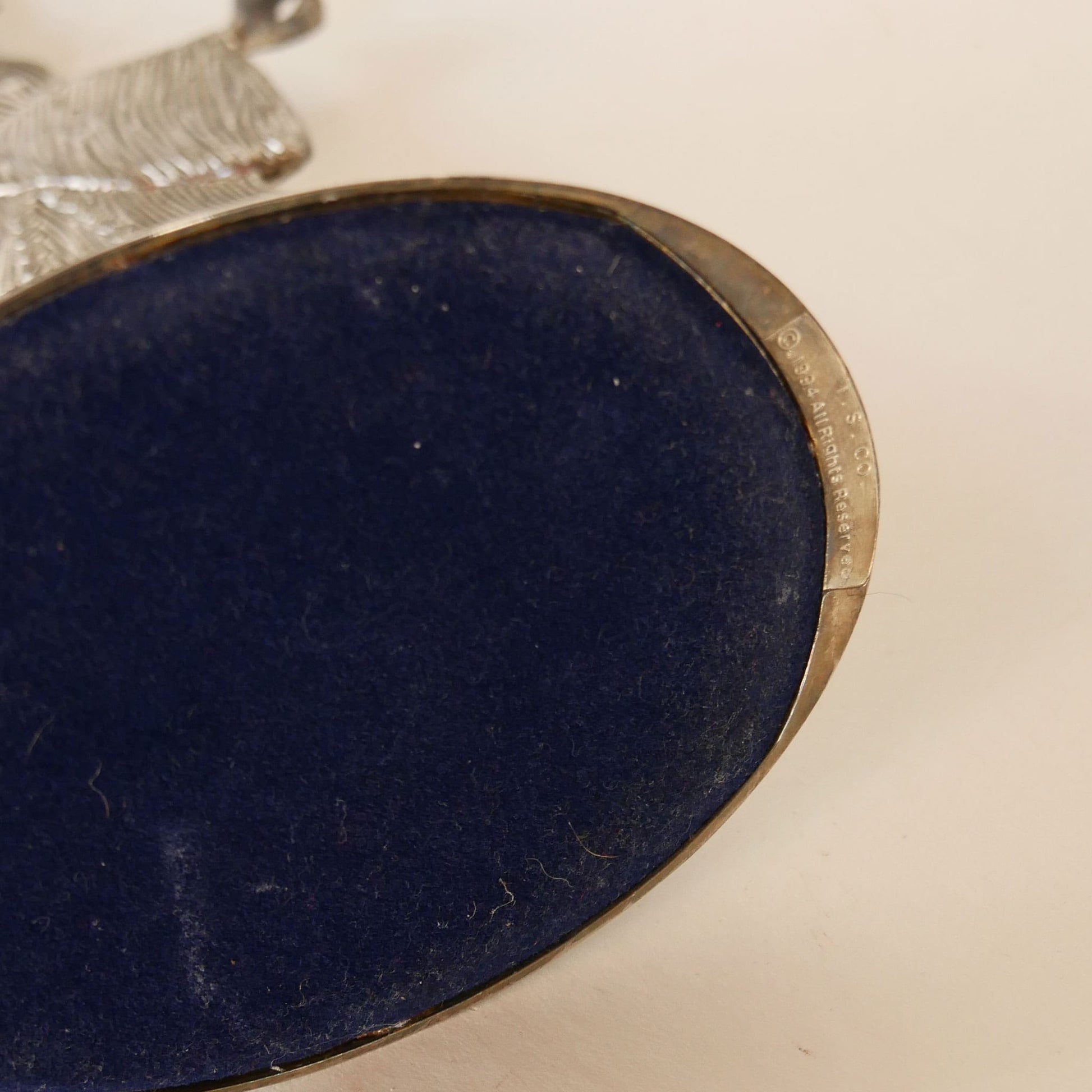 Vintage Silver Plated Christmas Angel, Vintage Silver Christmas Angel