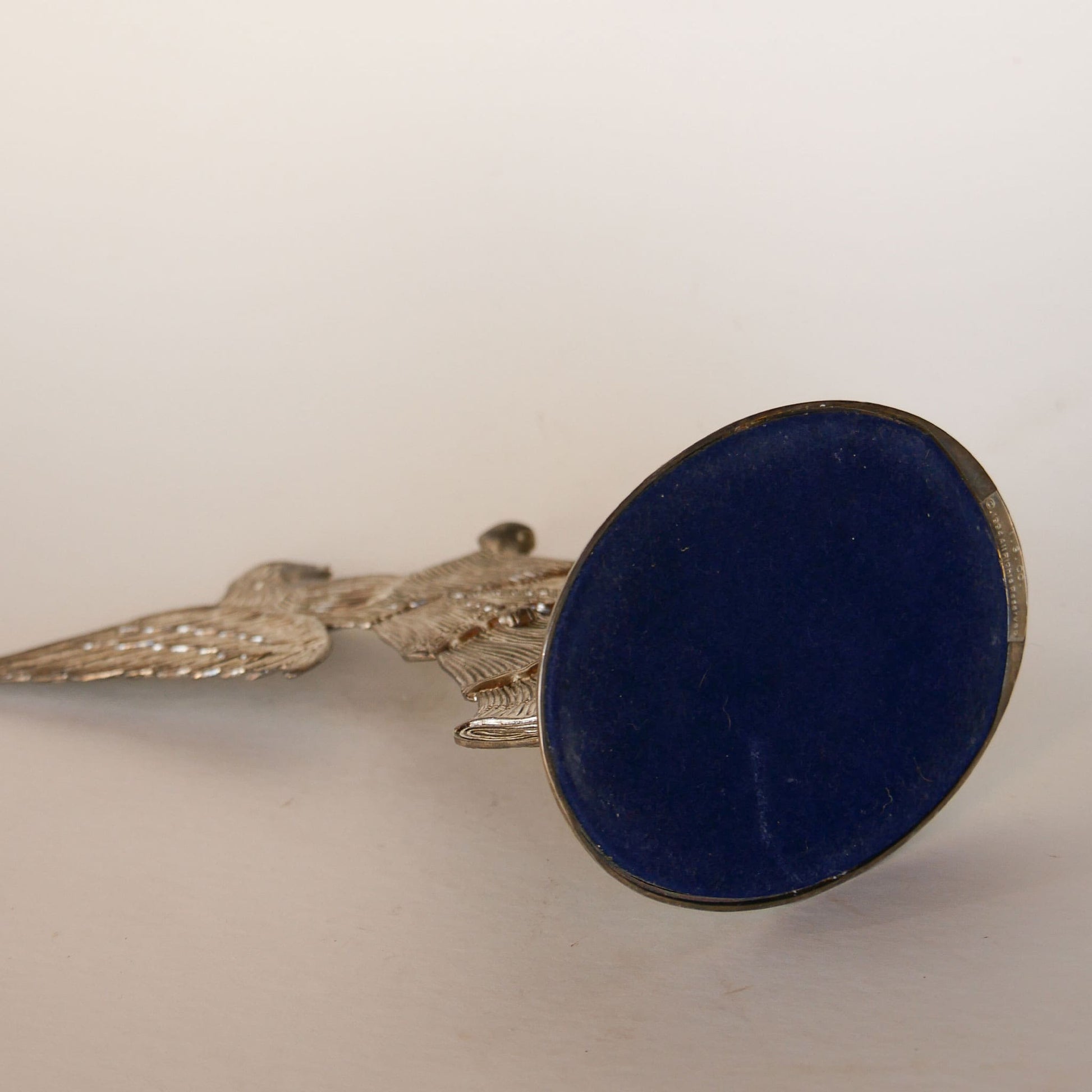 Vintage Silver Plated Christmas Angel, Vintage Silver Christmas Angel