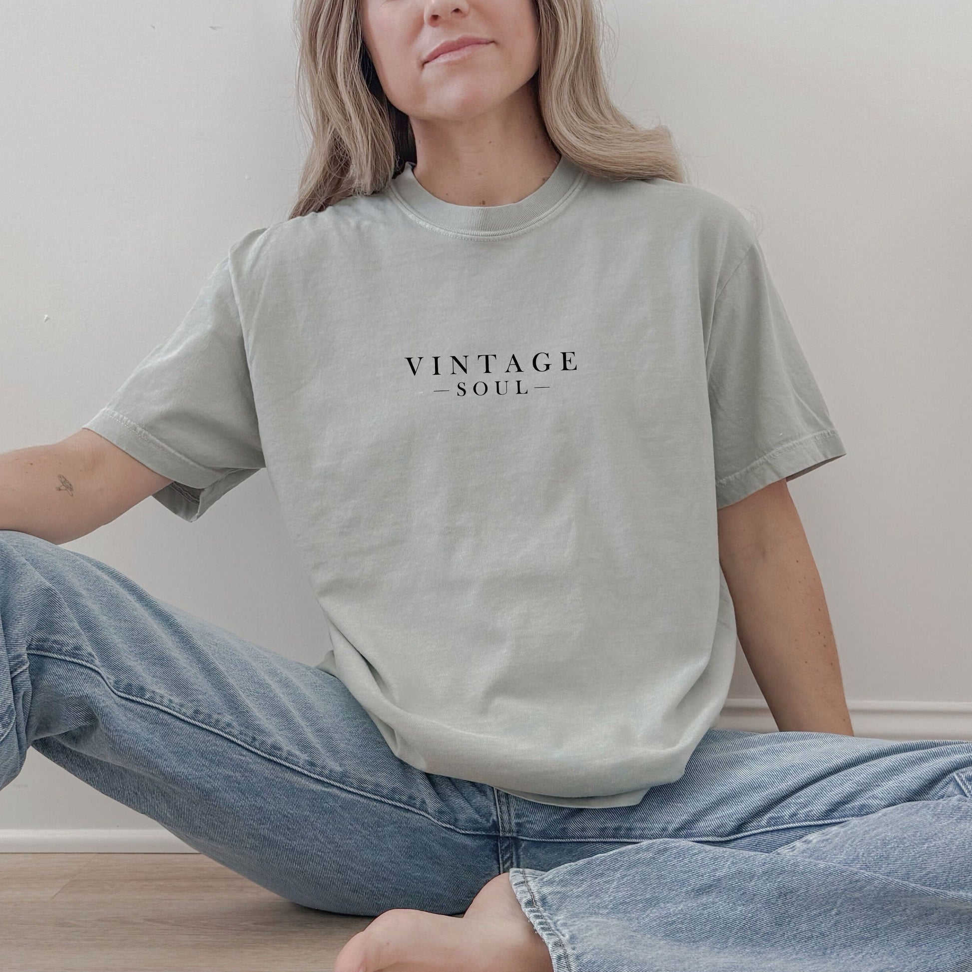 Vintage Soul Relax Fit Tee, Vintage Soul Tee Sage Green Tee, Vintage Soul Saying Shirt, Vintage Green Shirt, Vintage Soul Green Tee, Vintage Soul Green Sweatshirt, Vintage Saying Relxed Fit Tee, Vintage Saying Relxed Fit Shirt, Vintage Saying Relax Fit Tshirt, Comfort Colors Vintage Soul Tee