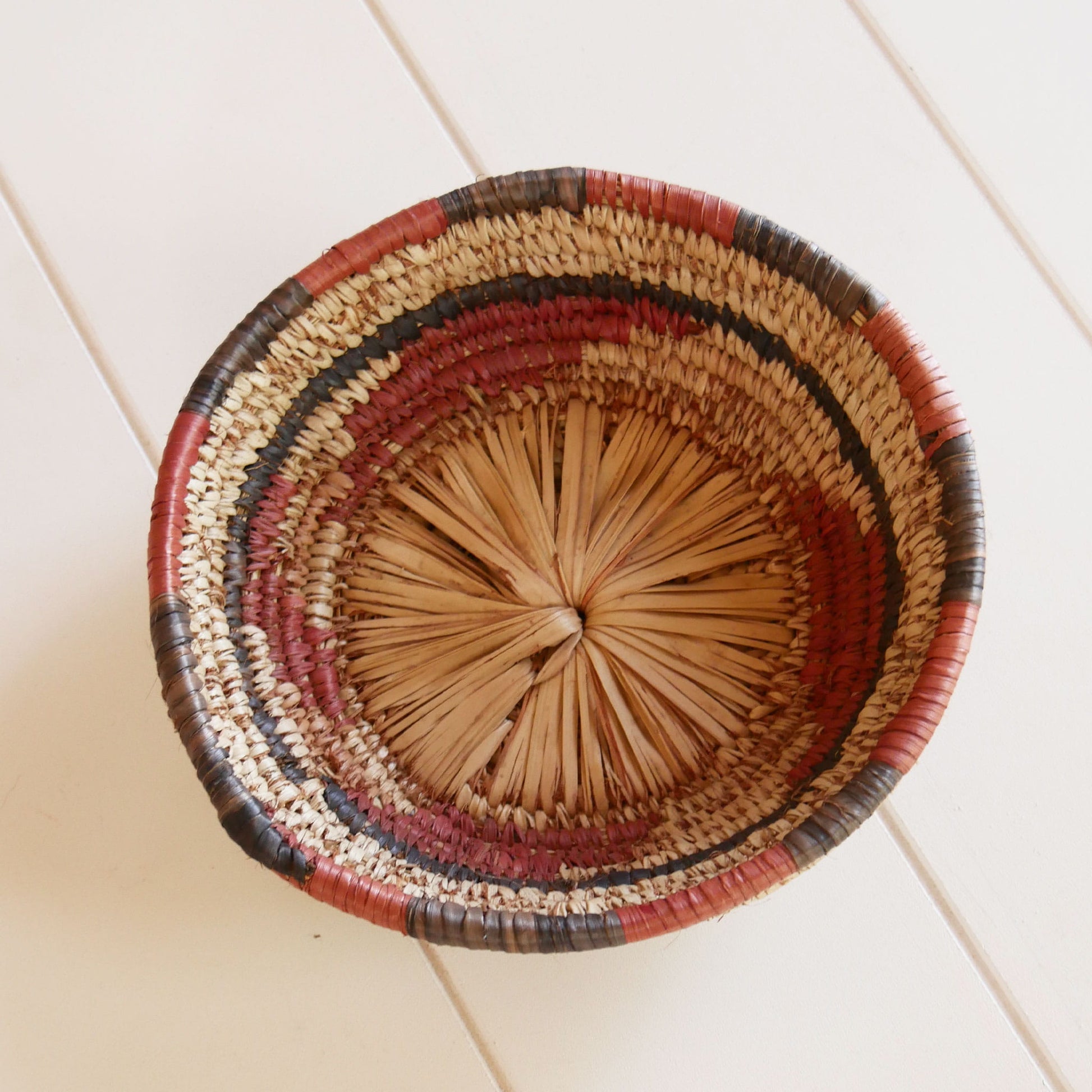 Small Southwestern Round Basket, Southwestern Pastel Style, Southwestern Basket Decor, Vintage Southwest Basket, Vintage Basket Wall, Basket Gallery Wall, Southwest Gallery wall, Southwest Basket Wall, Santa Fe Basket Decor