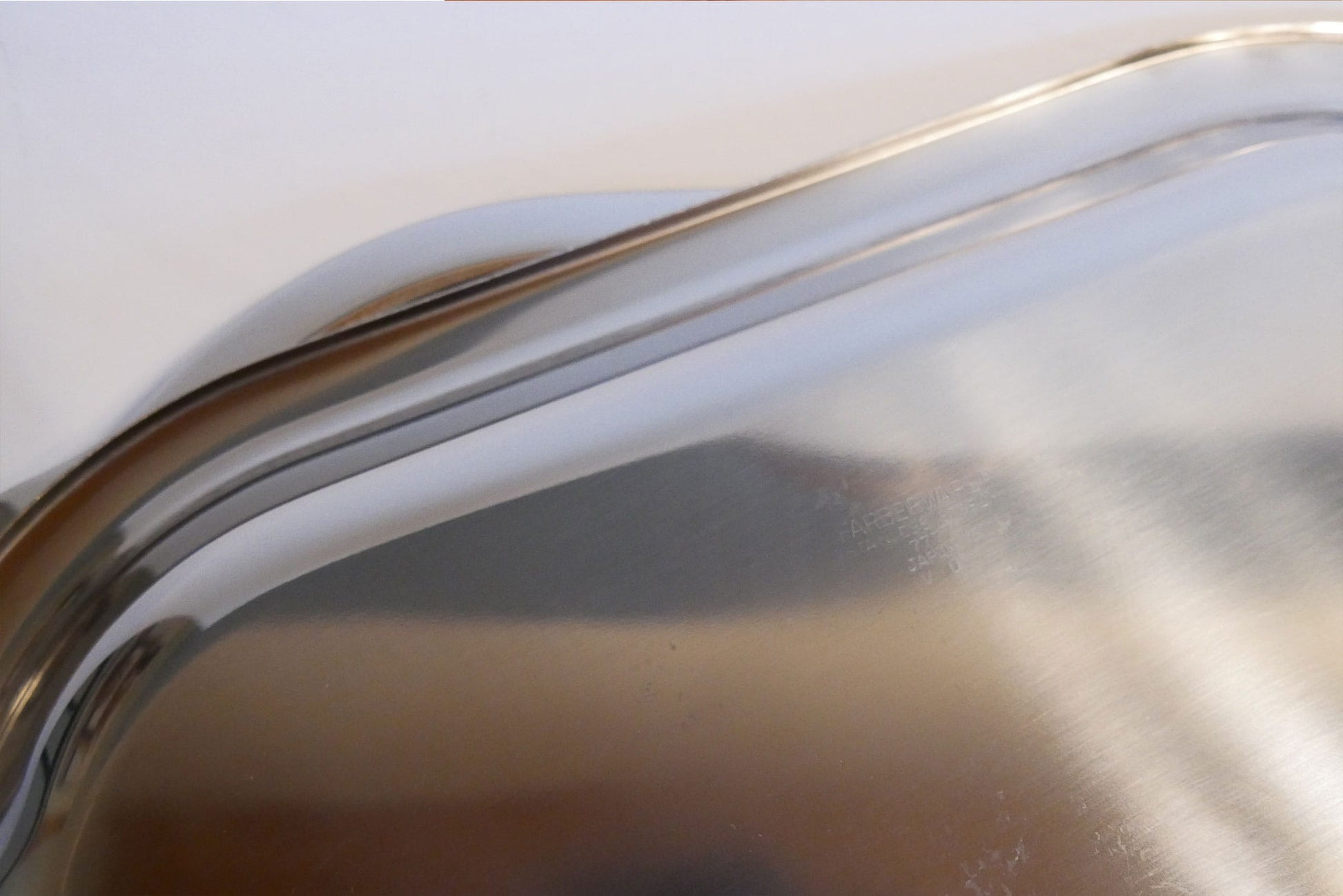 Vintage Set of 3 Stainless Steel Serving Trays, Stainless Steel Trays, Silver Trays, Vintage Silver Trays