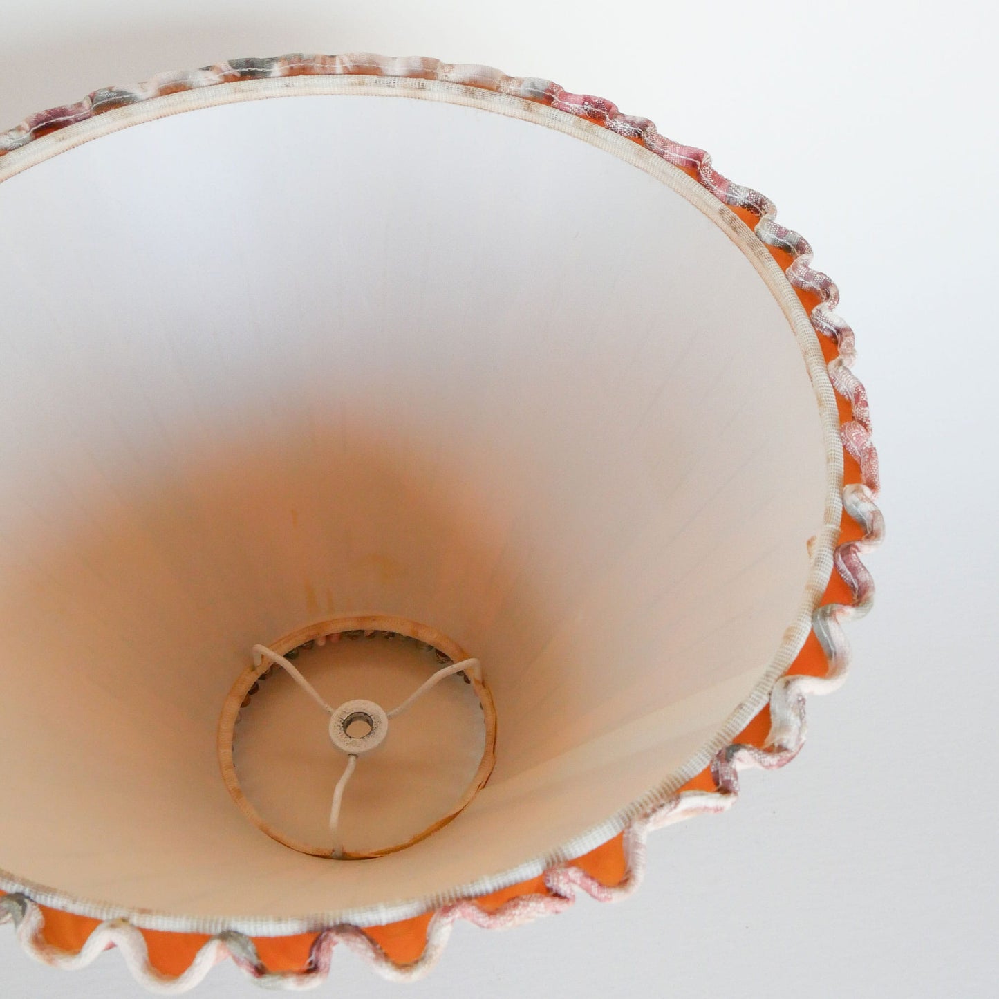 Vintage Croscill Home Cotswold Lampshade with Pleated Floral Fabric, Vintage Floral Lamp Shade, Cottagecore Lamp Shade, Vintage Cottage Lamp Shade, Vintage COttagecore Lighting, Vintage Floral Lighting, Vintage Lighting, Vintage Cottage Lighting, Vintage Home Decor, VIntage Tapestry Floral Lampshade