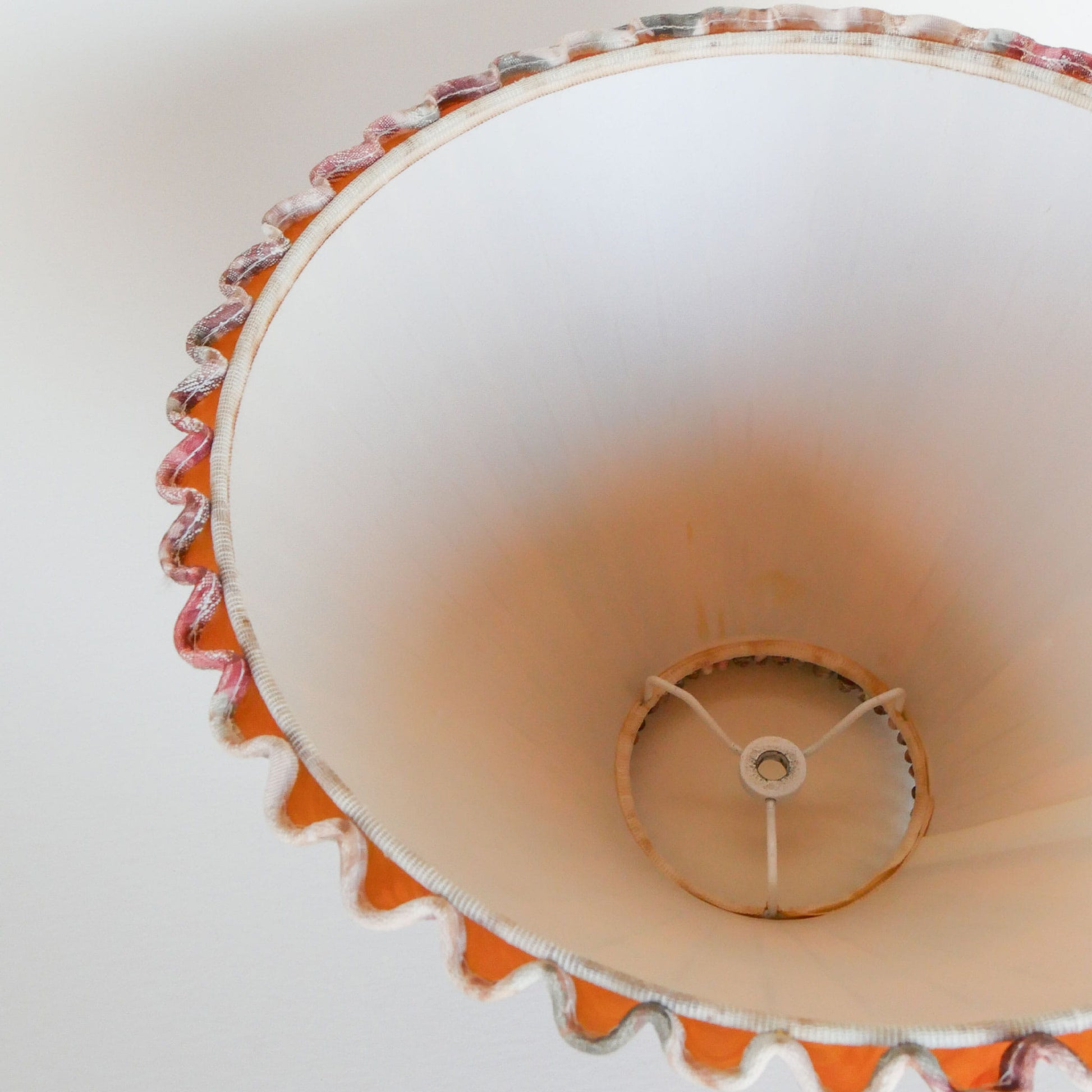 Vintage Croscill Home Cotswold Lampshade with Pleated Floral Fabric, Vintage Floral Lamp Shade, Cottagecore Lamp Shade, Vintage Cottage Lamp Shade, Vintage COttagecore Lighting, Vintage Floral Lighting, Vintage Lighting, Vintage Cottage Lighting, Vintage Home Decor, VIntage Tapestry Floral Lampshade