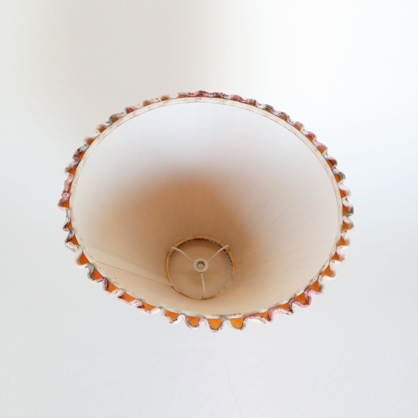 Vintage Croscill Home Cotswold Lampshade with Pleated Floral Fabric, Vintage Floral Lamp Shade, Cottagecore Lamp Shade, Vintage Cottage Lamp Shade, Vintage COttagecore Lighting, Vintage Floral Lighting, Vintage Lighting, Vintage Cottage Lighting, Vintage Home Decor, VIntage Tapestry Floral Lampshade