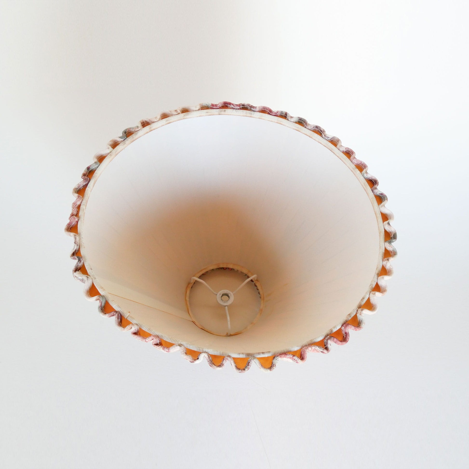 Vintage Croscill Home Cotswold Lampshade with Pleated Floral Fabric, Vintage Floral Lamp Shade, Cottagecore Lamp Shade, Vintage Cottage Lamp Shade, Vintage COttagecore Lighting, Vintage Floral Lighting, Vintage Lighting, Vintage Cottage Lighting, Vintage Home Decor, VIntage Tapestry Floral Lampshade