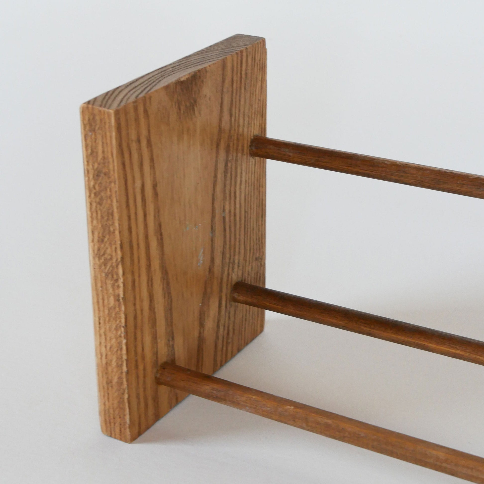 Vintage Book Dowel Book Rack, Vintage SPice Rack, Vintage Wood SPice Rack, Vintage Book Rack, Vintage Dowel Book Rack, Vintage Home Decor, Vintage Kitchen Decor