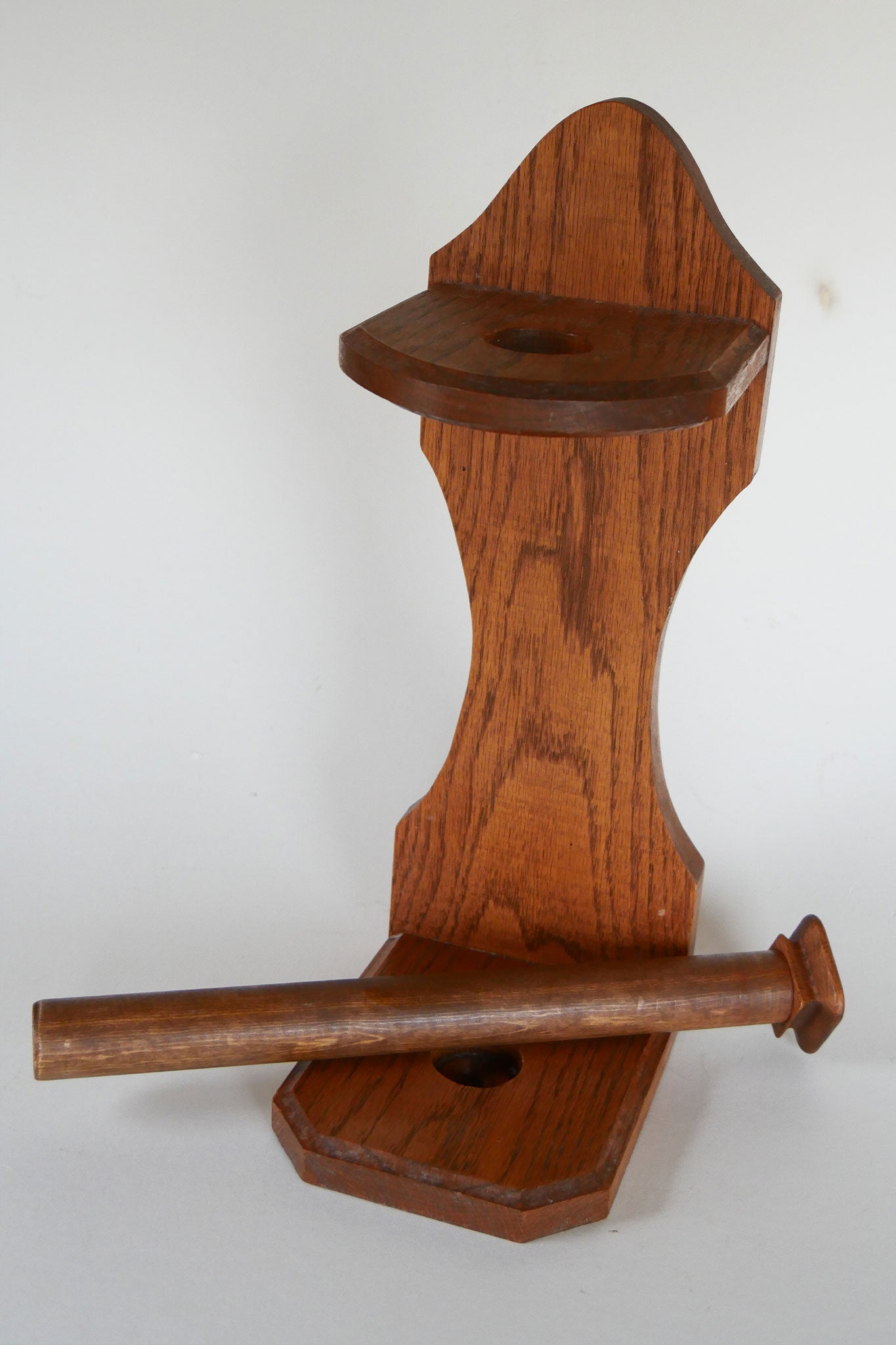 Primitive Wood Paper Towel Holder, Vintage Paper Towel Rack, Vintage Wood Rack, Primitive Towel Rack, Vintage Towel Holder, Primitive Kitchen Decor