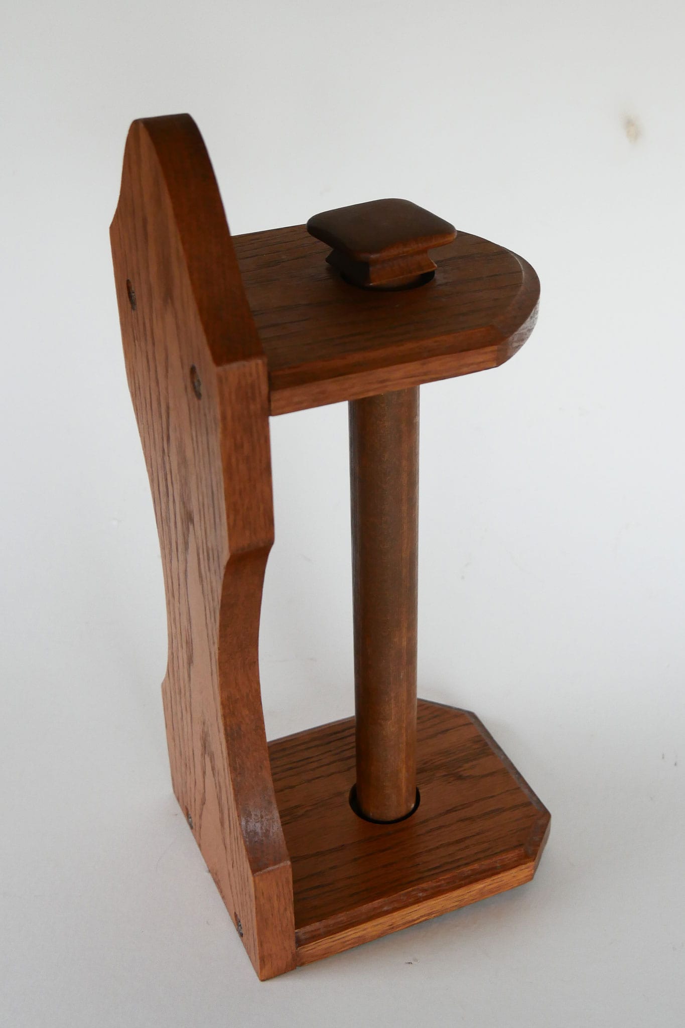 Primitive Wood Paper Towel Holder, Vintage Paper Towel Rack, Vintage Wood Rack, Primitive Towel Rack, Vintage Towel Holder, Primitive Kitchen Decor