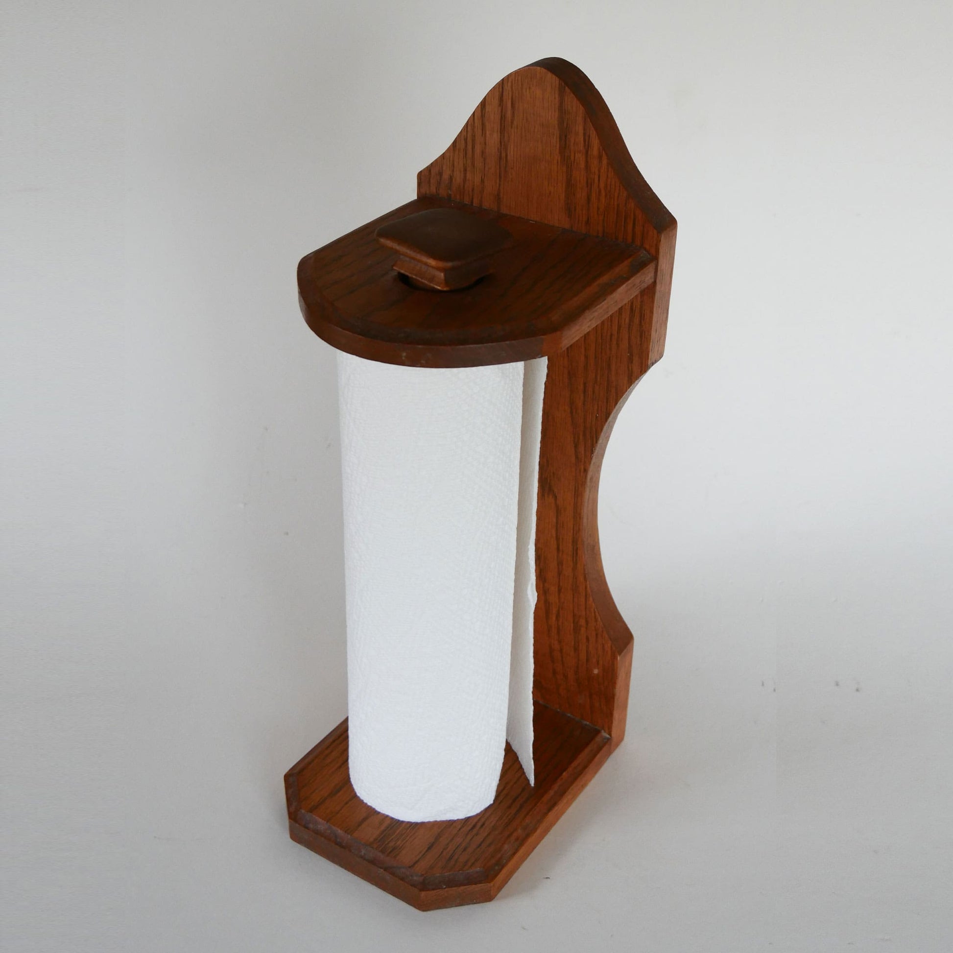 Primitive Wood Paper Towel Holder, Vintage Paper Towel Rack, Vintage Wood Rack, Primitive Towel Rack, Vintage Towel Holder, Primitive Kitchen Decor