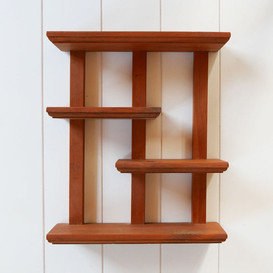 Vintage Wood Wall Shelf, Vintage Cottage Shelf, Vintage Farmhouse Shelf, Vintage Spice Rack, Vintage Wood Wall Mounted Shelf, Vintage COttage Shelf, Vintage Wall DEcor