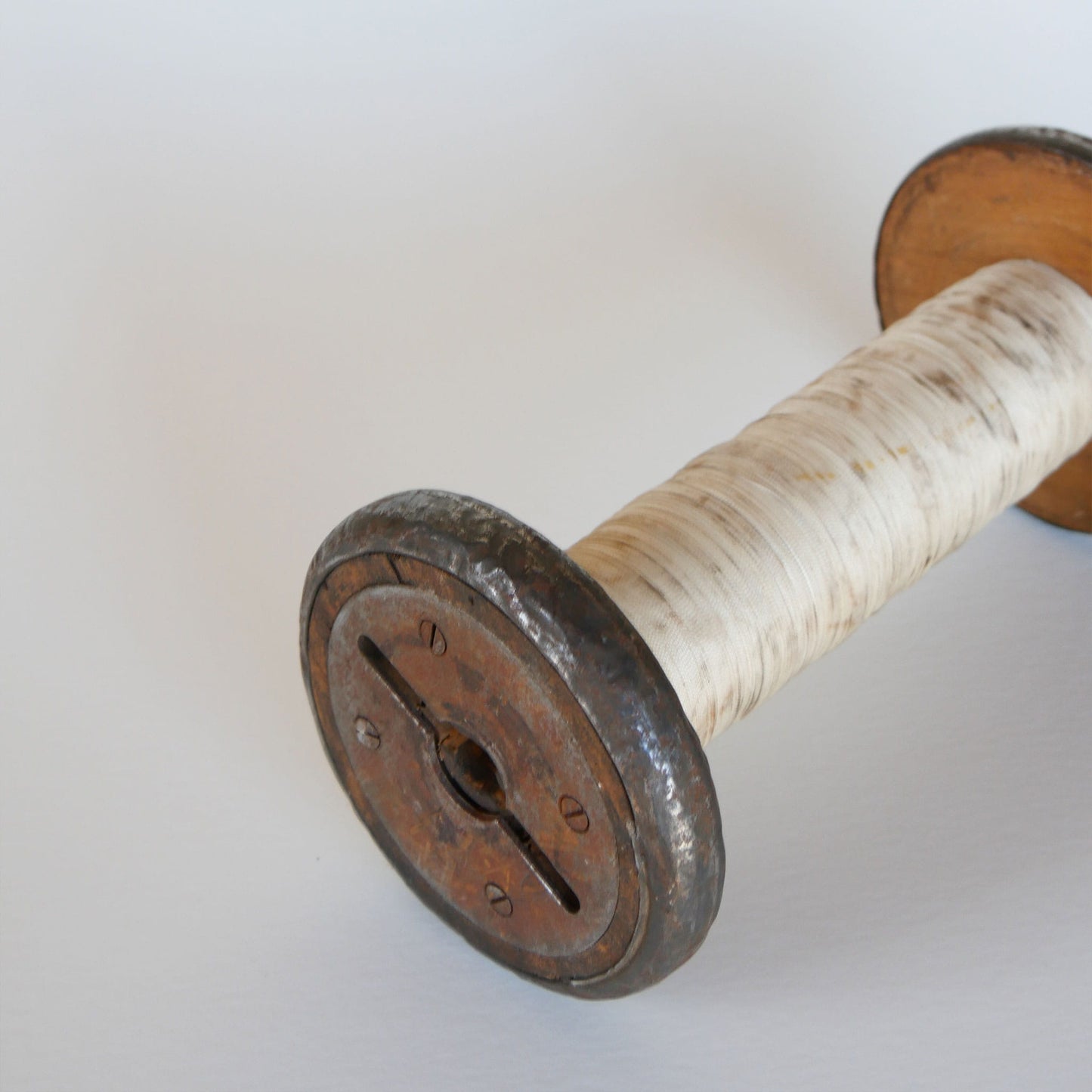 Vintage Wood Threaded Bobbin Spool, Vintage Threaded Wood Bobbin Spool, Large Vintage Bobbin, Vintage Bobbin, Large Wood Bobbin Spool, Vintage Kitchen Decor, Vintage Country Decor, Vintage Home Decor