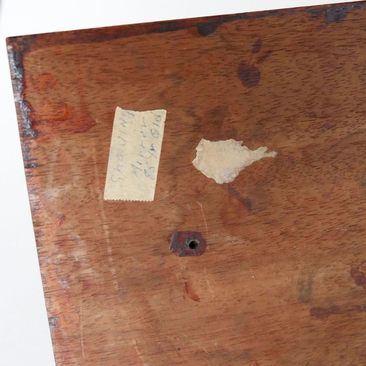 Vintage Wooden Shaving Mirror, Antique Wooden Shacing Mirror, Primitive Shaving Mirror, Primitive Vanity Mirror