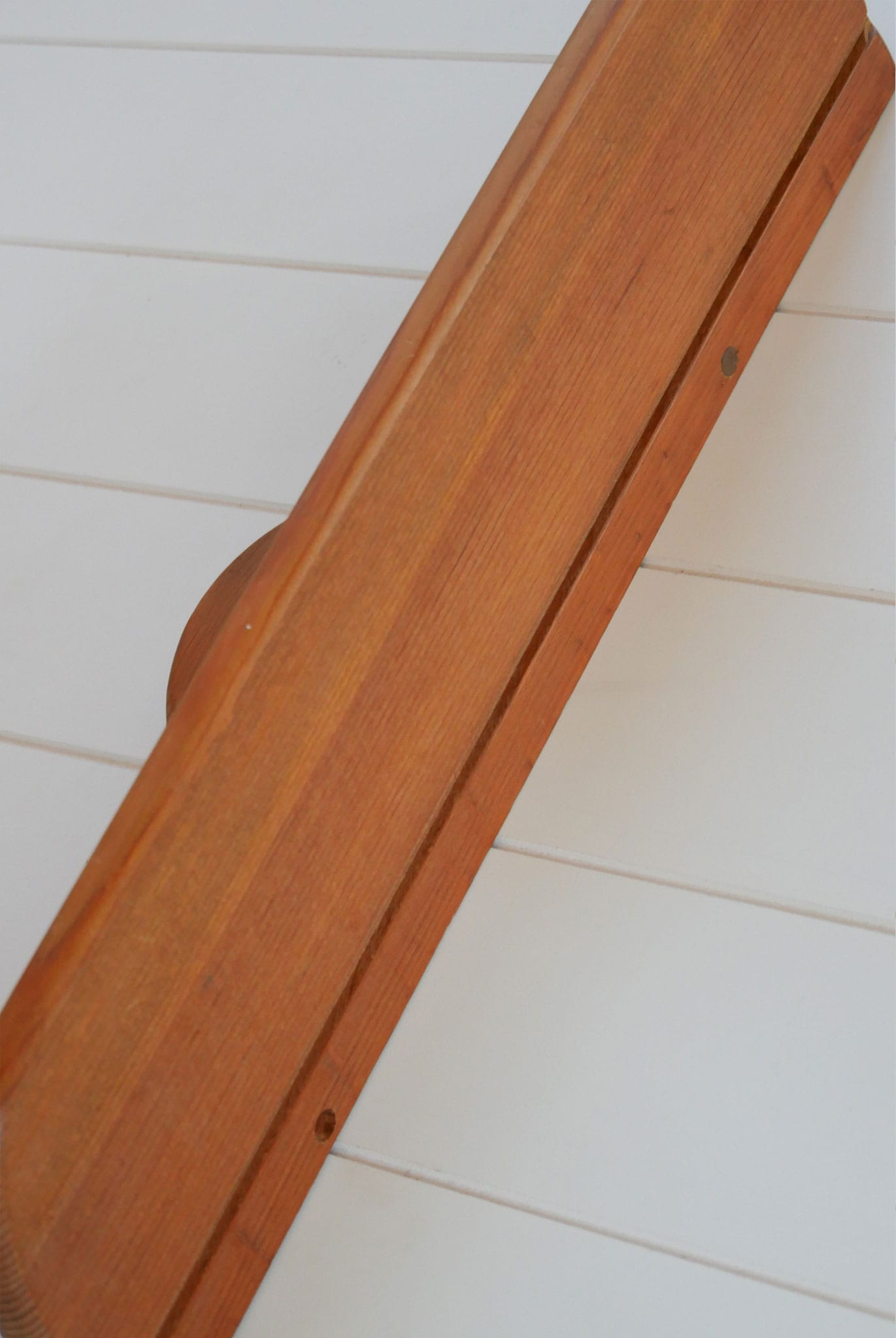 Vintage Wood Wall Shelf with Wheat Detail Cottagecore Shelf, Vintage Plate Shelf, Vintage Farmhouse Shelf