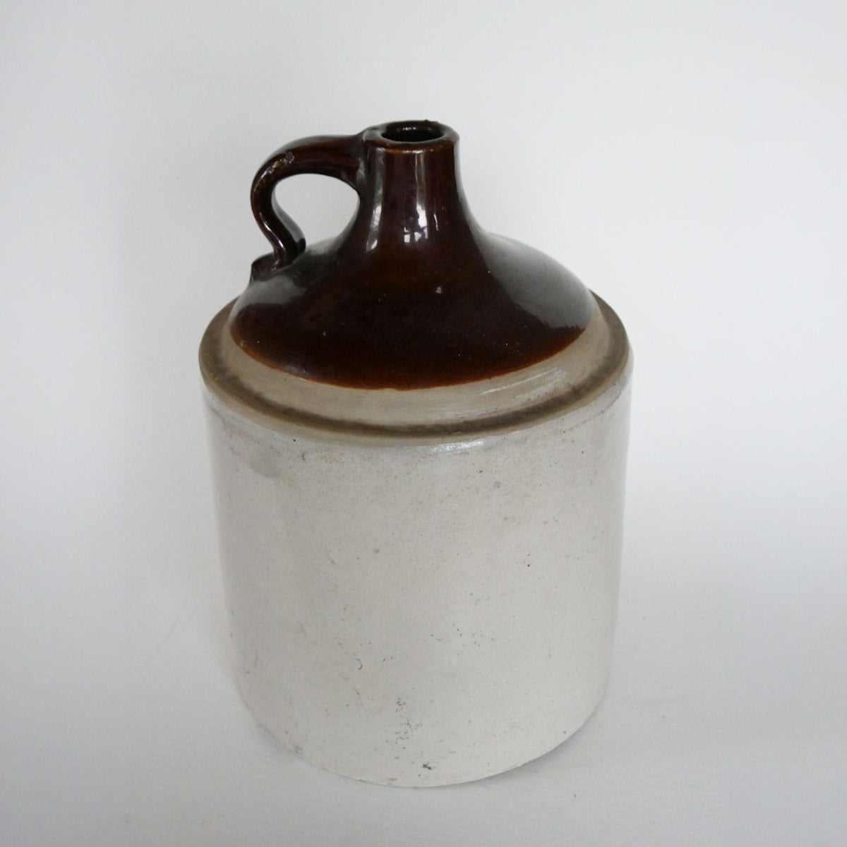 Vintage XL two Tone Stoneware Crock, Primitive Crock, Vintage Two Tone Stoneware, Vintage Crocks, Large VIntage Stoneware, Vintage Large Crocks, Large Vintage Two Tone Crocks