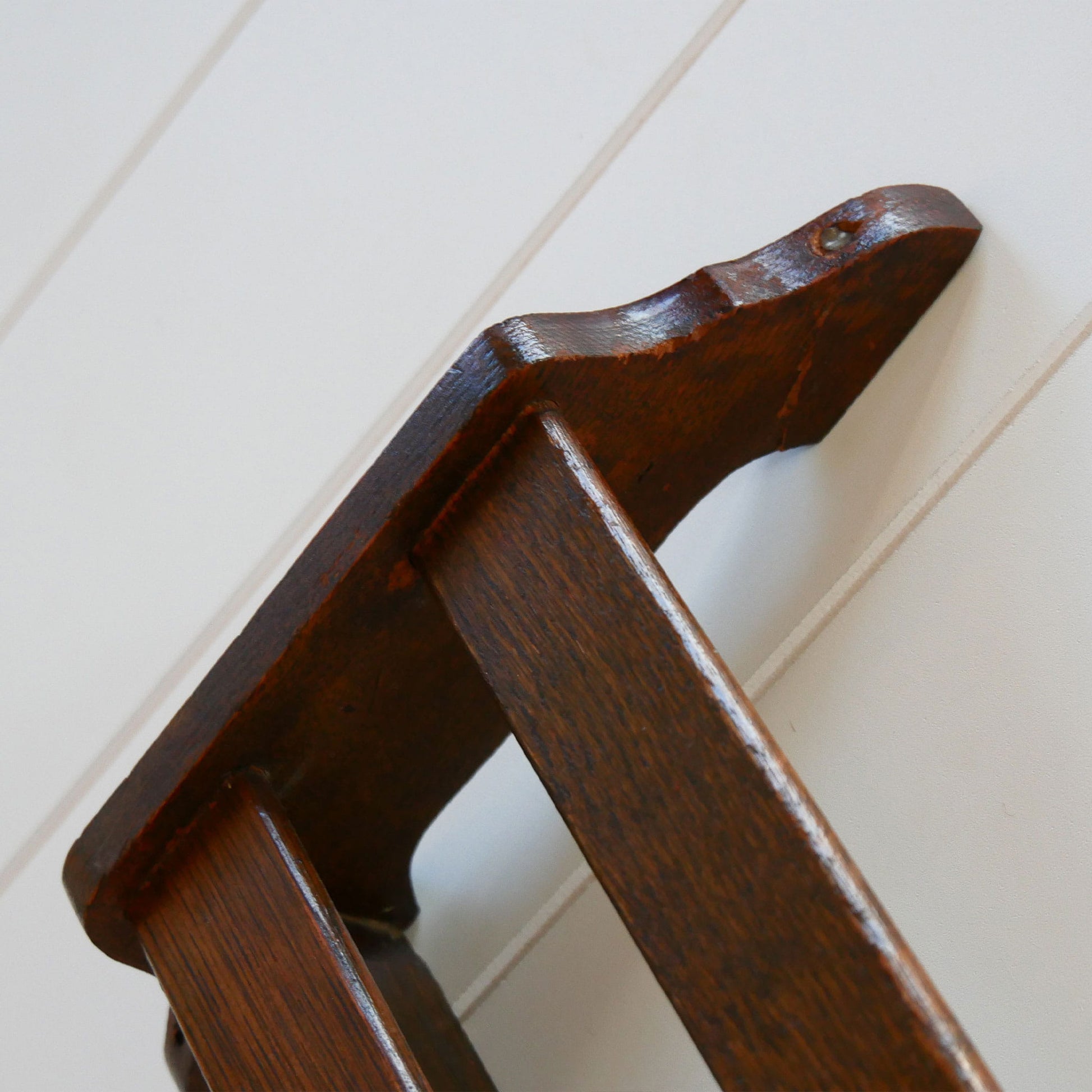 Vintage Oak Church Hymn Book Shelf, Vintage Church Pew Shelf, Vintage Oak Shelf, Wall Mounted Shelf, Vintage Wall DEcor, Vintage Home Decor