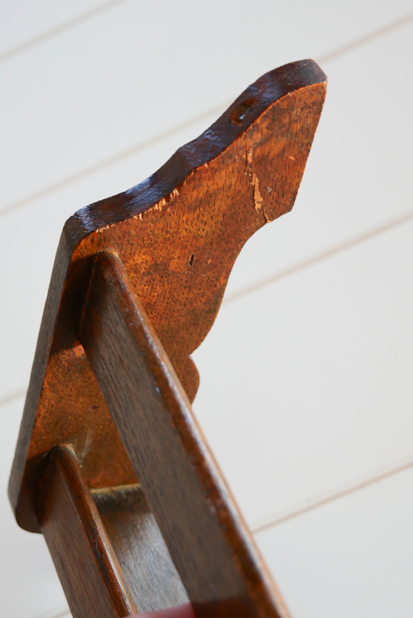 Vintage Oak Church Hymn Book Shelf, Vintage Church Pew Shelf, Vintage Oak Shelf, Wall Mounted Shelf, Vintage Wall DEcor, Vintage Home Decor