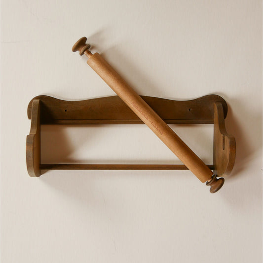 Cottagecore Kitchen Decor, Vintage Paper Towel Rack Holder, Vintage Farmhouse Kitchen DEcor, Vintage Kitchen Decor, Vintage Primitive Kitchen Decor, VIntage Paper Towel Rack, Vintage Wall Mounted Paper Towel Rack Holder