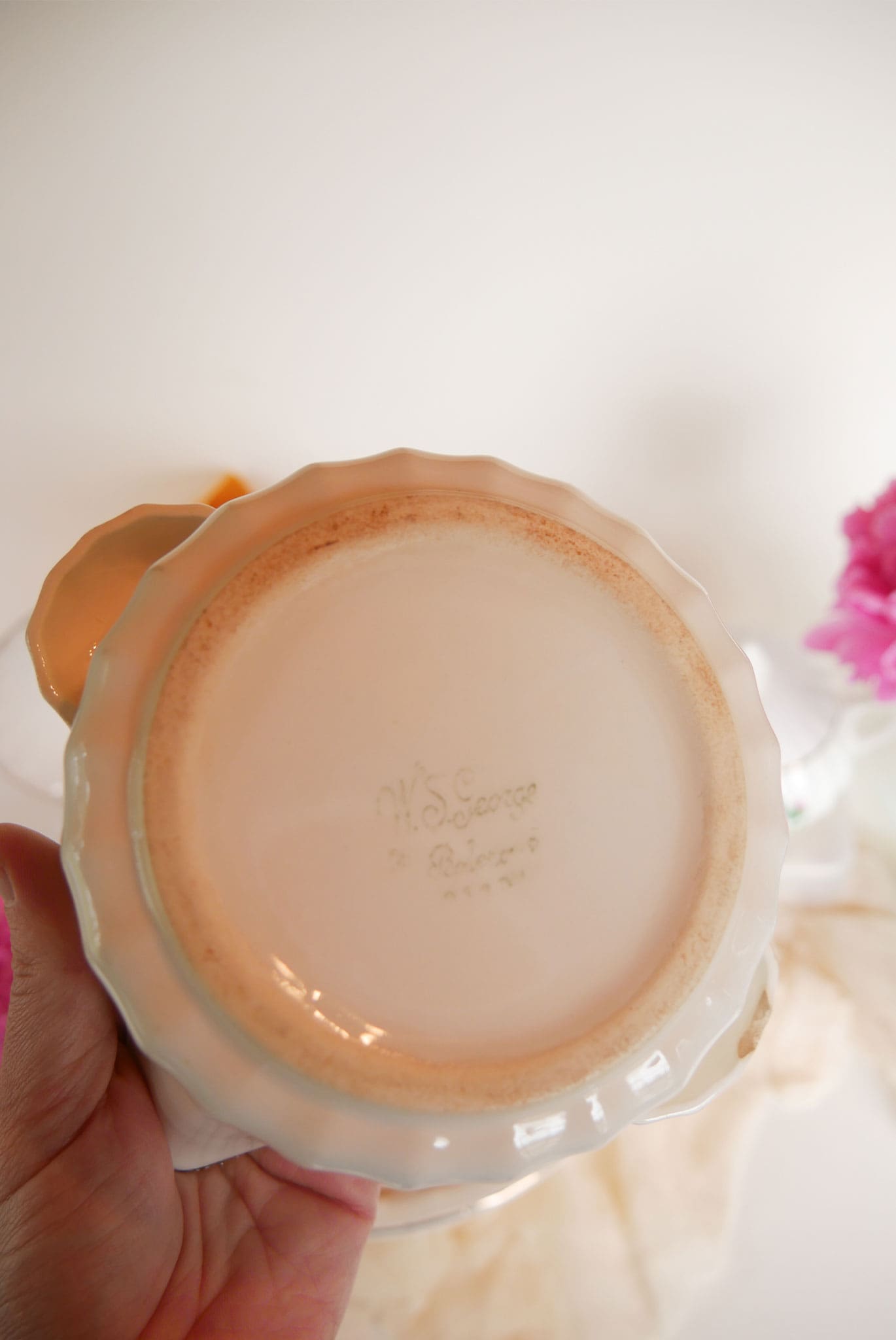 W.S. George Bolero Gravy Dish, Cameilla Floral Design, W.S. George Bolero China Set